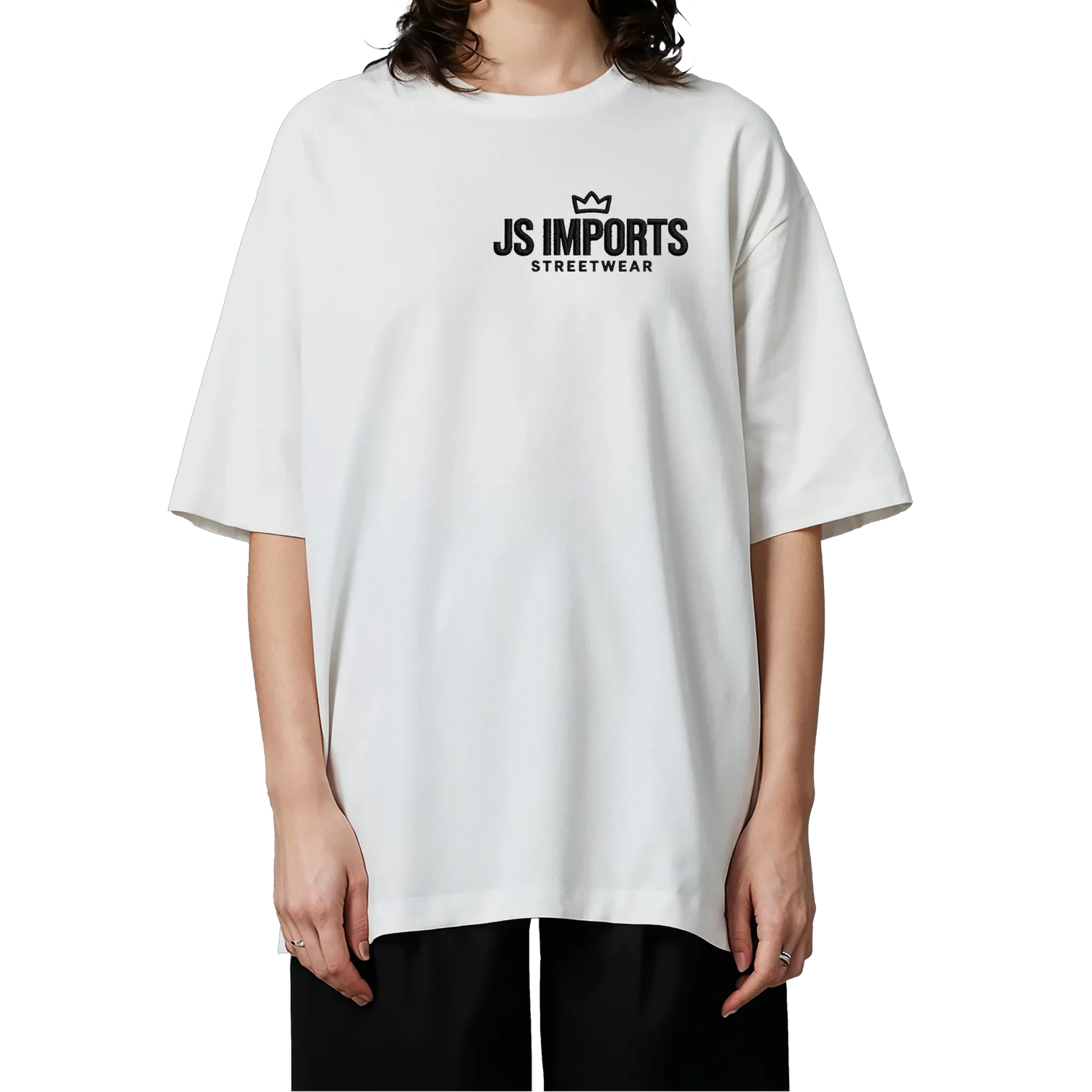 Camiseta Oversized de JS  — imagem 3 de 6