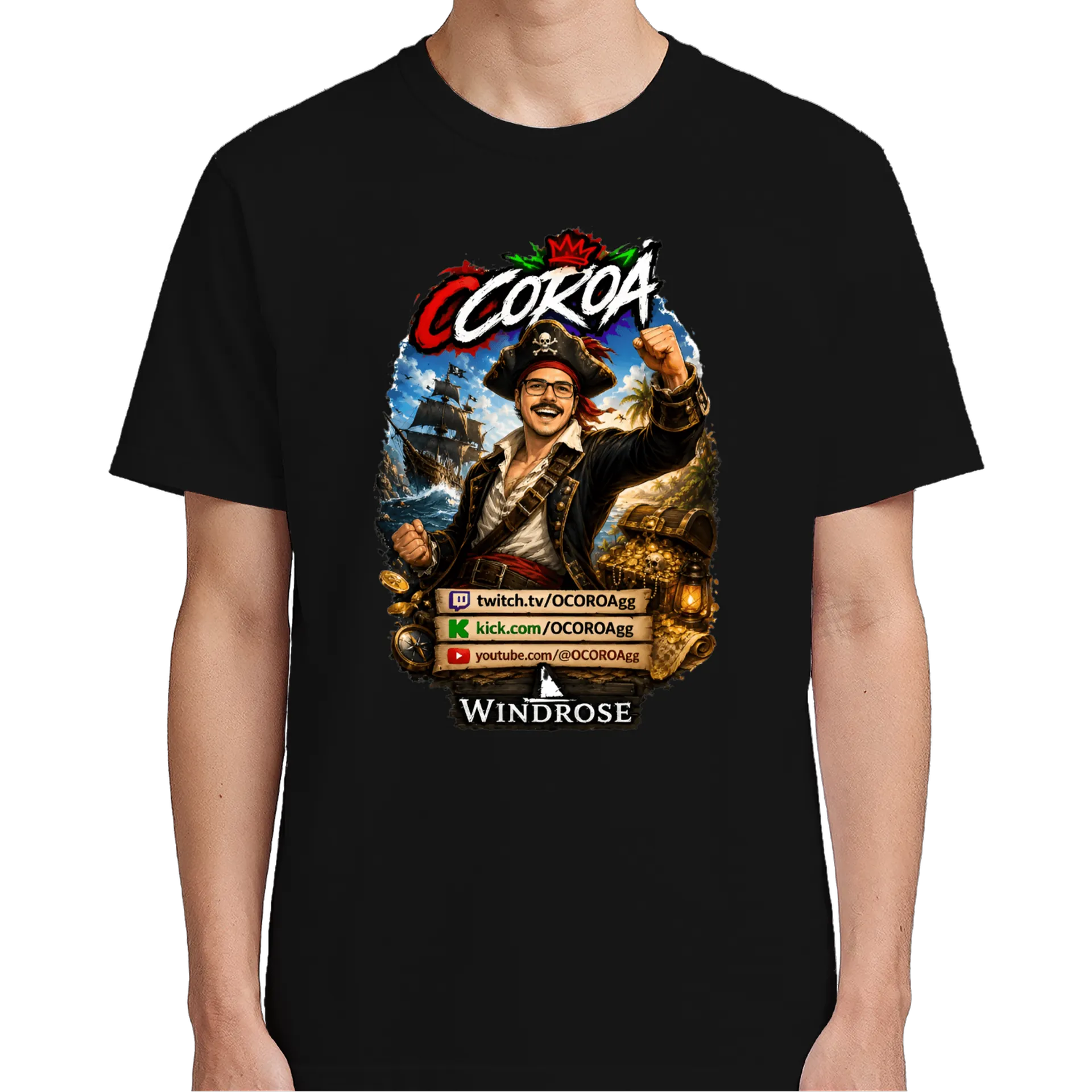 Camiseta: O COROA + Windrose - Imagem 5