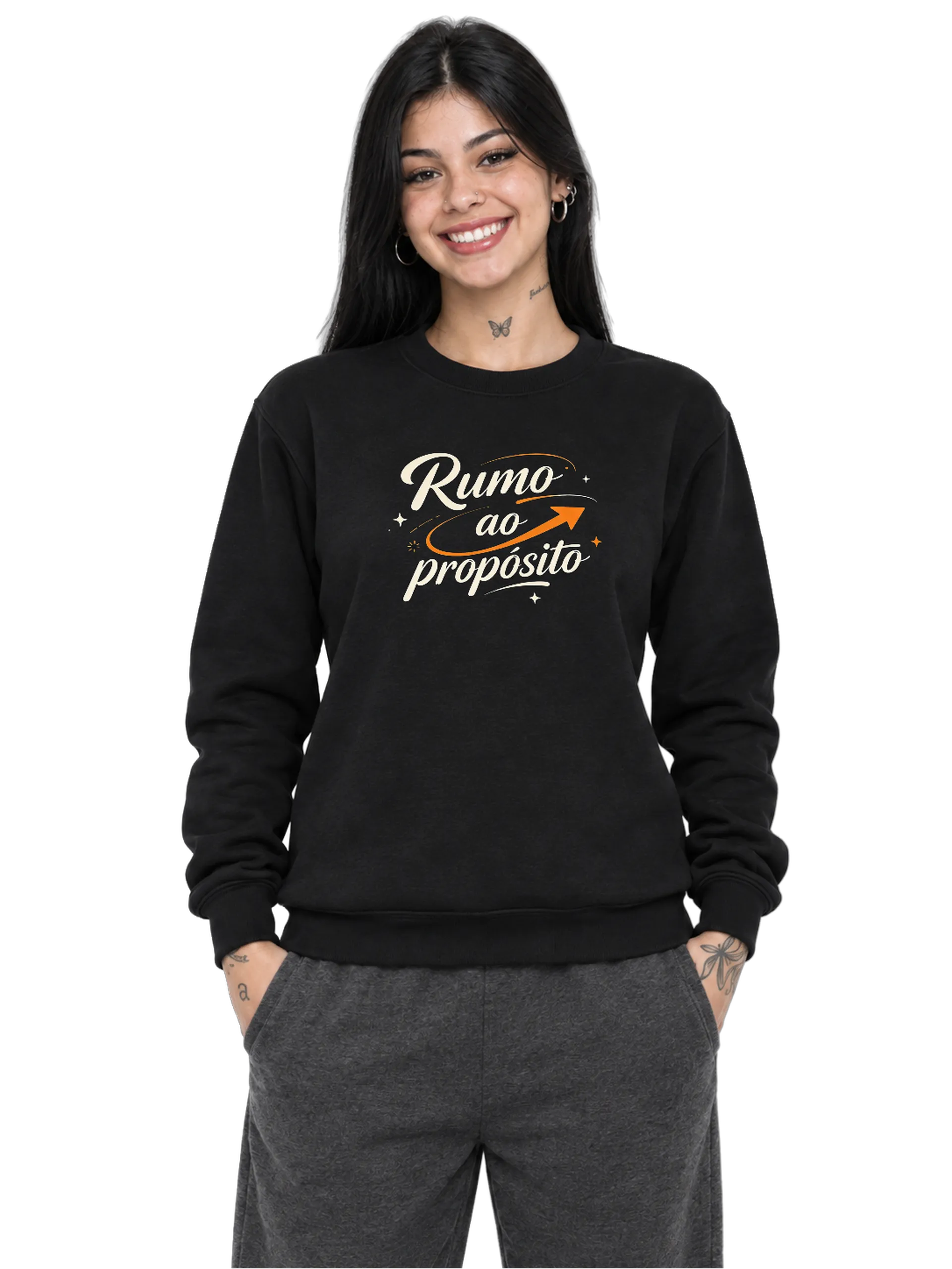 Suéter personalizado rumo ao propósito  - Imagem 1