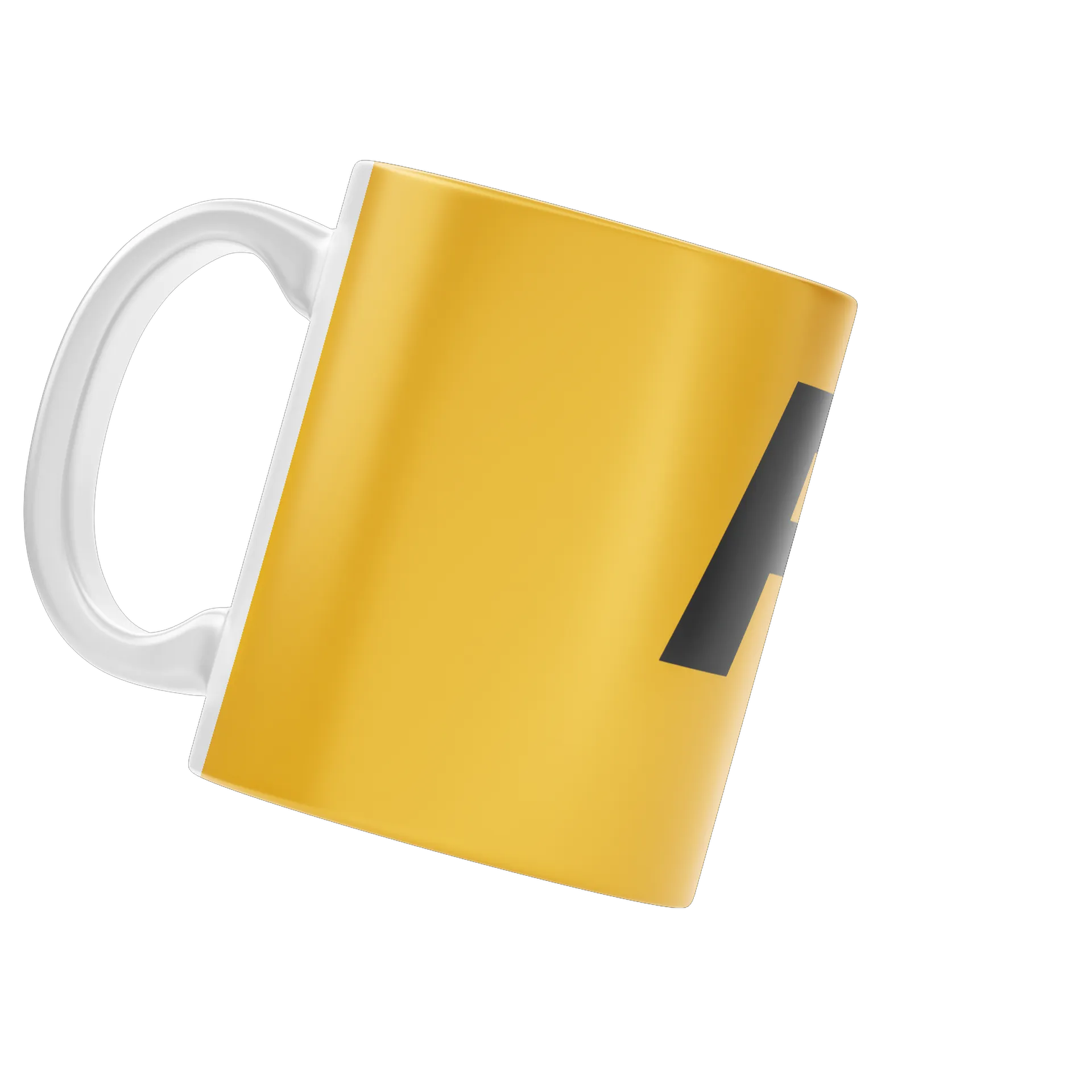 Caneca Logotipo Letra R com Estrela Laranja 325ml - Imagem 3