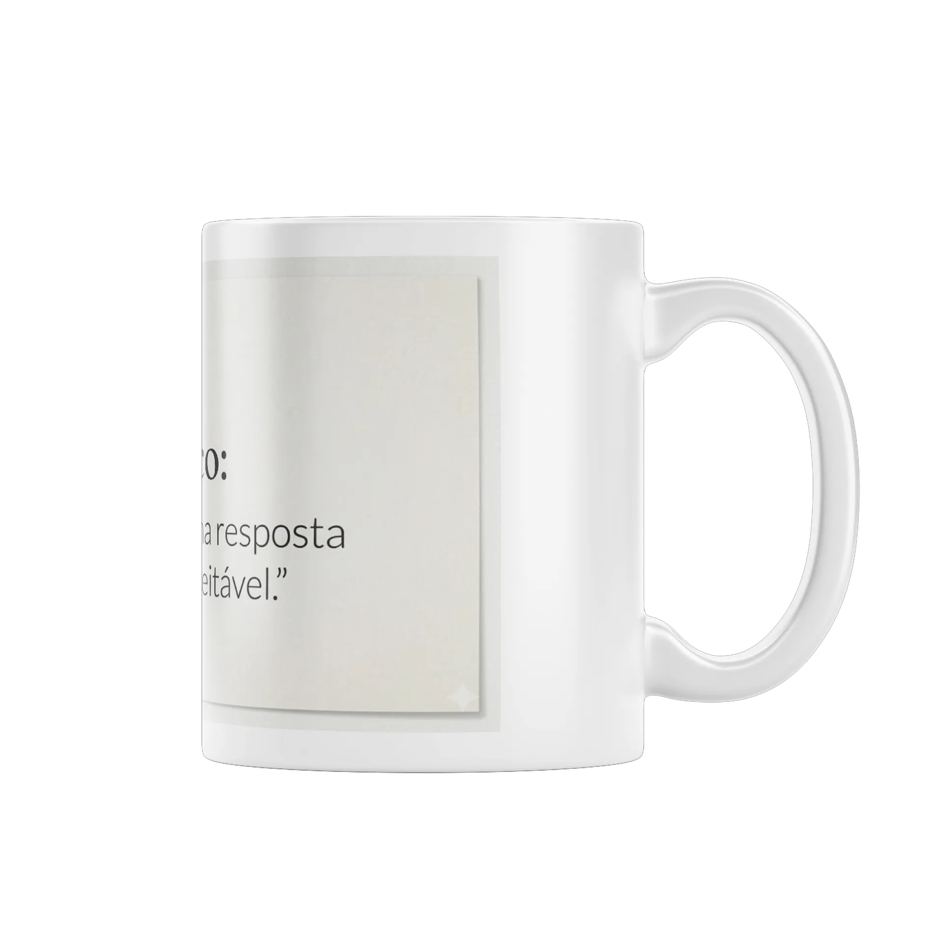 Caneca personalizada agnostico - Imagem 1