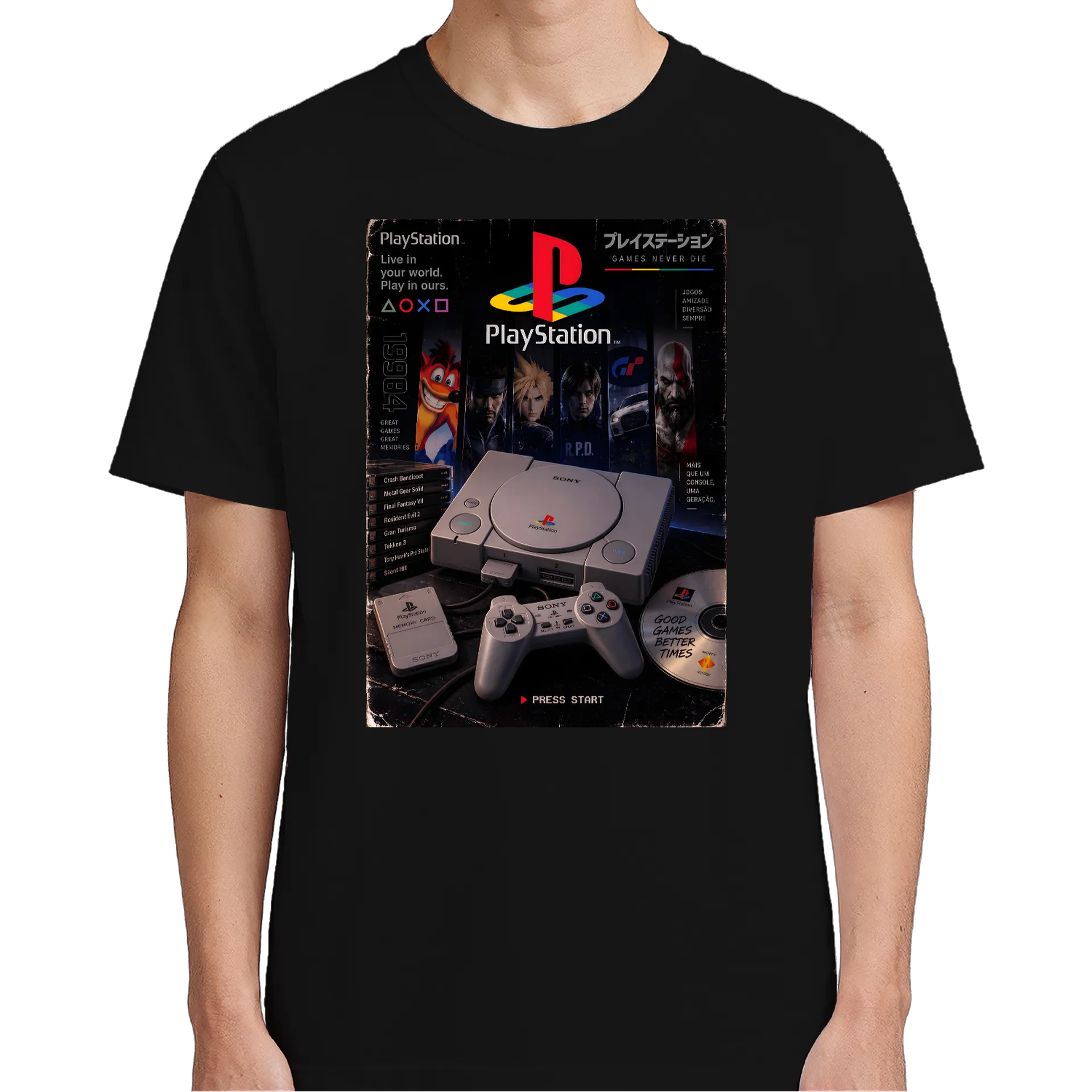 Camiseta personalizada playstation - Imagem 4