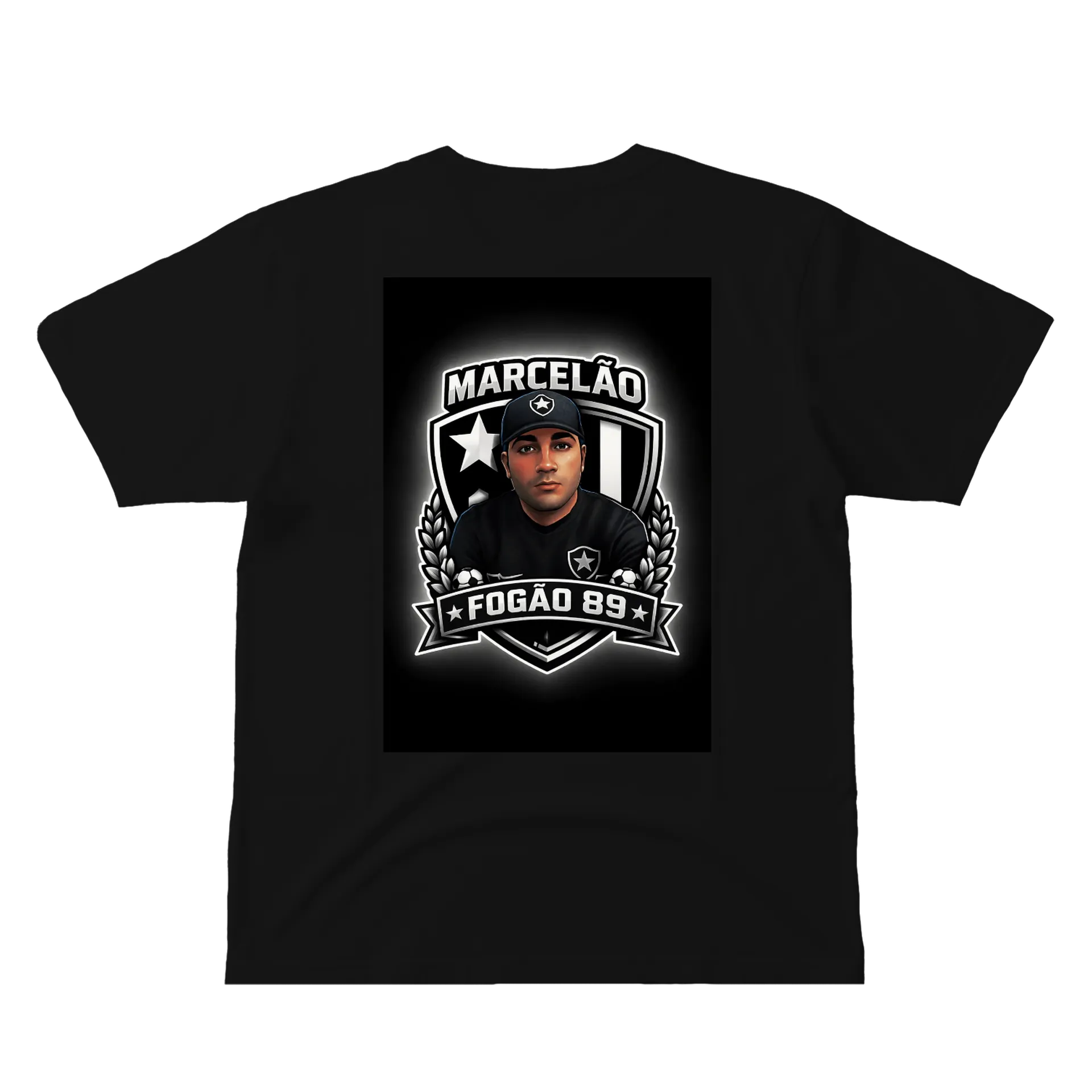 Camiseta personalizada: Estilo que é a sua cara! de Marcelão Fogão 89 