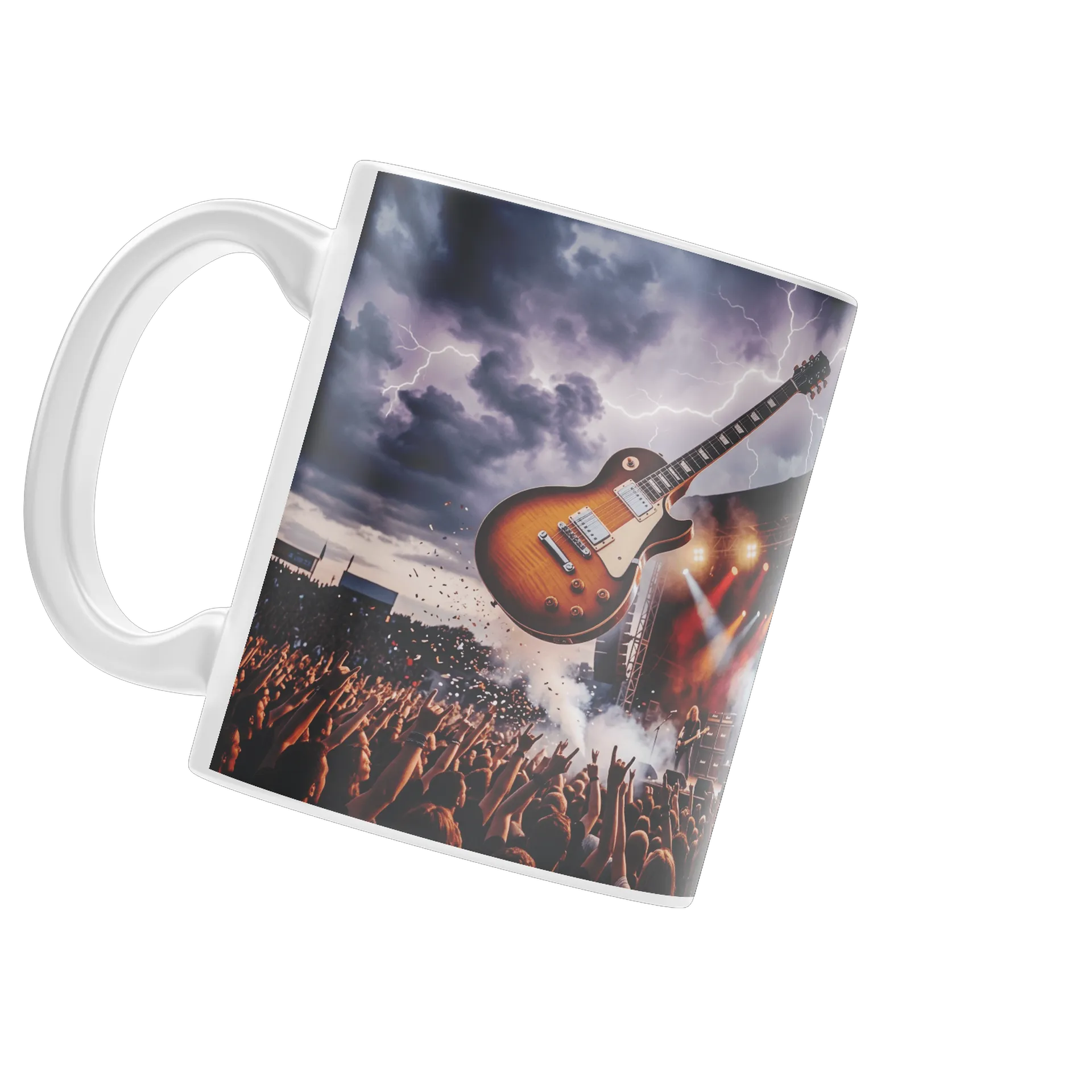 Caneca Guitarra Elétrica Show de Rock 325ml - Imagem 3