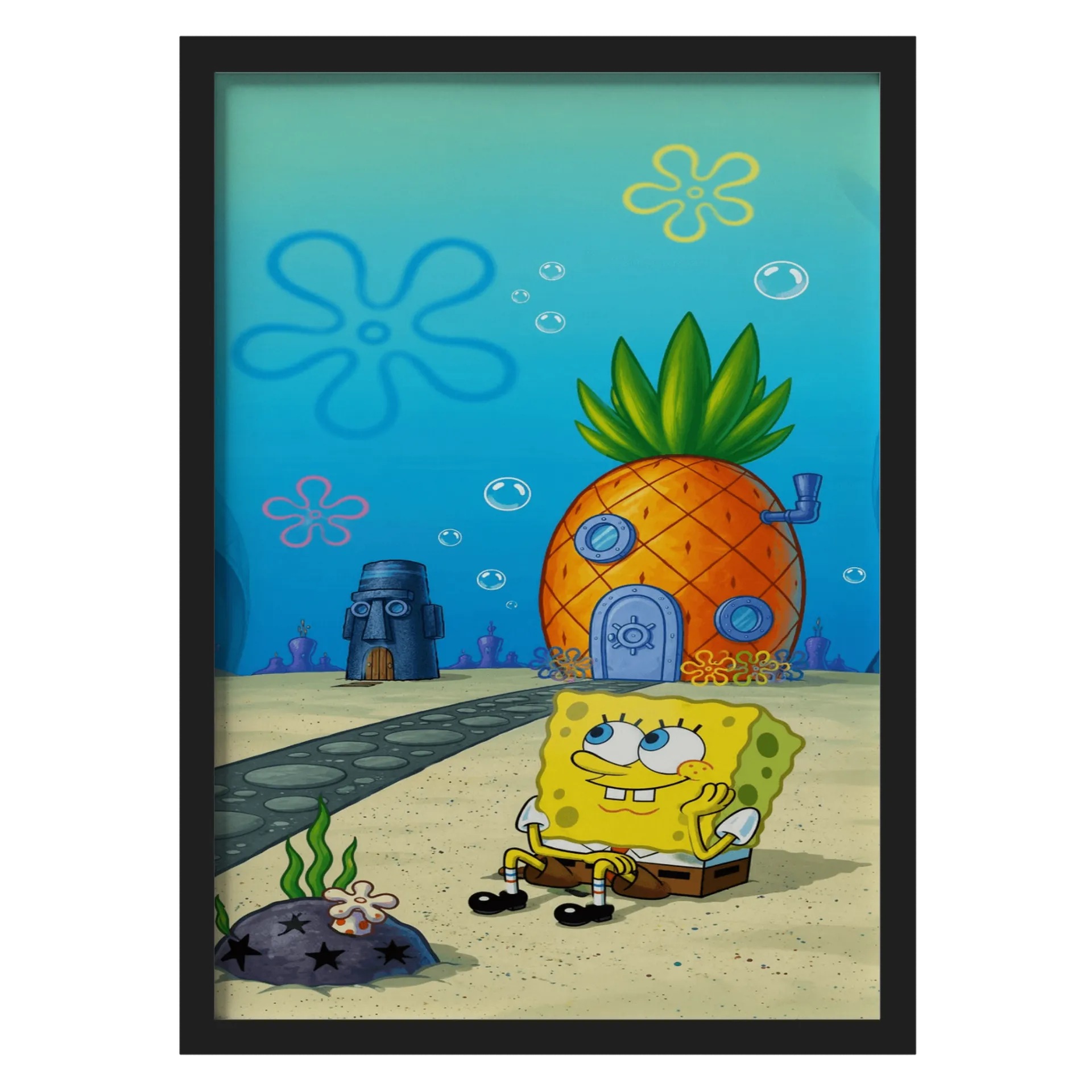 Quadro Do Bob Esponja e sua casa de Kawã — imagem 1 de 3