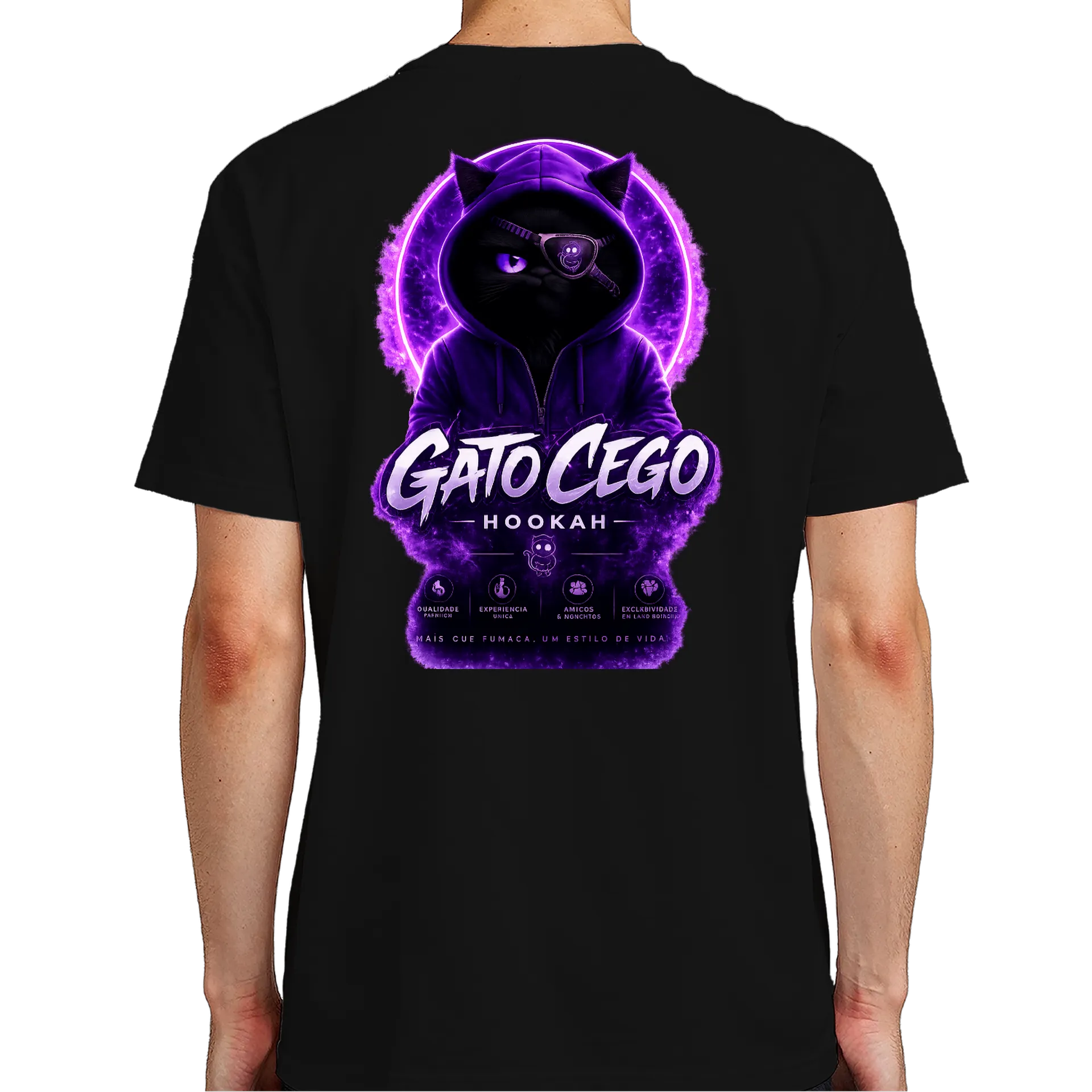 Camiseta Gato Cego Tradicional - Imagem 7