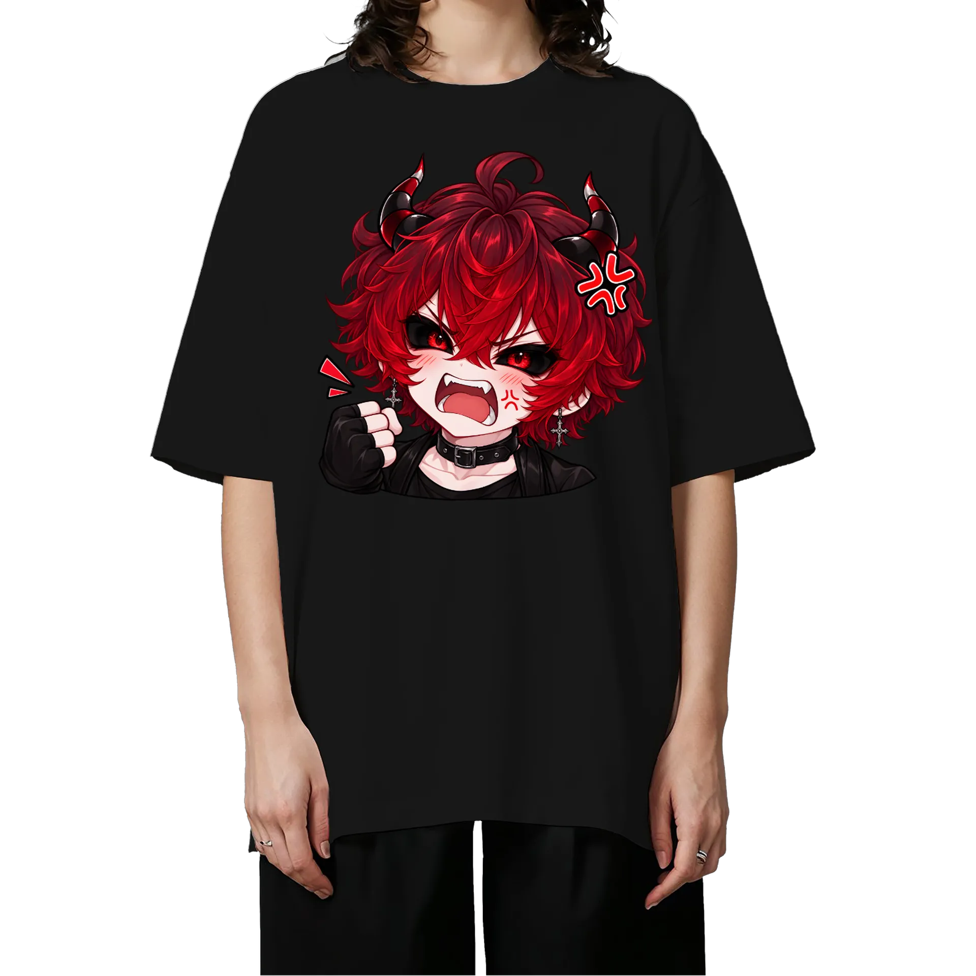 Camiseta Liebe Akuma Bravo Oversized de Liebe Akuma — imagem 3 de 6