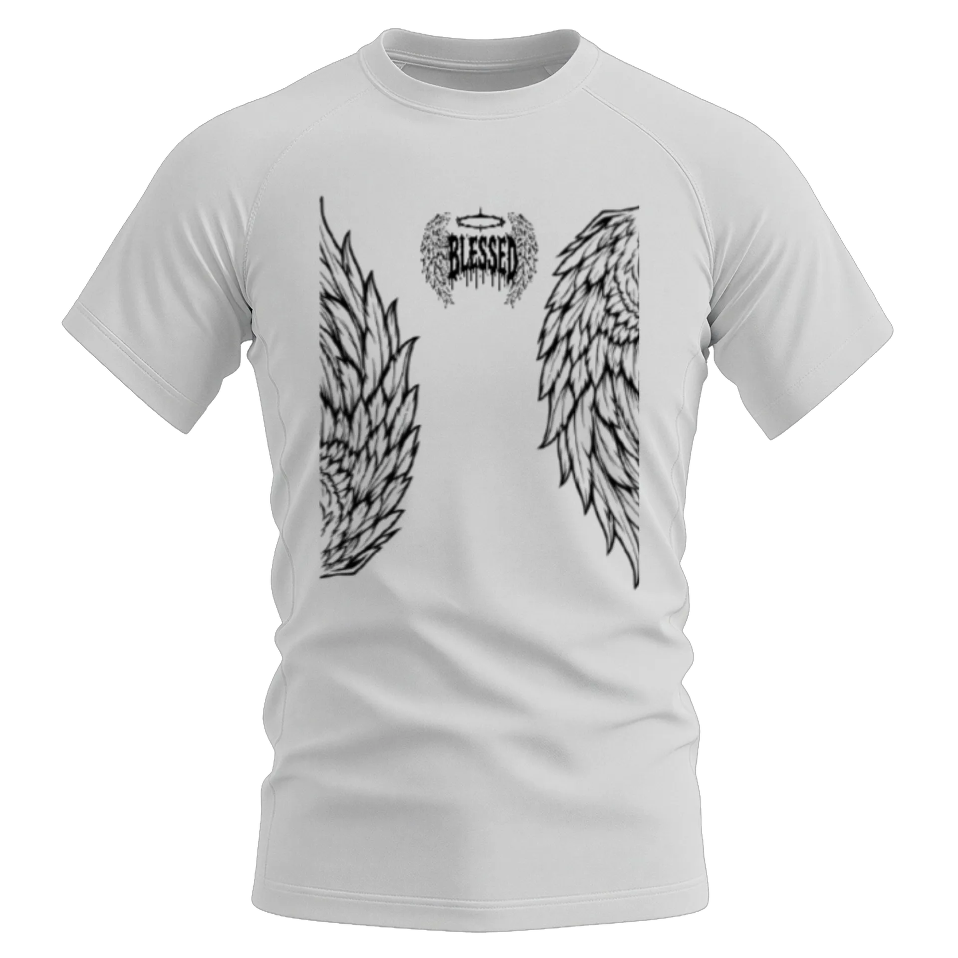 Camiseta Dry-Fit CMB "Blessed" - Branco - Imagem 1