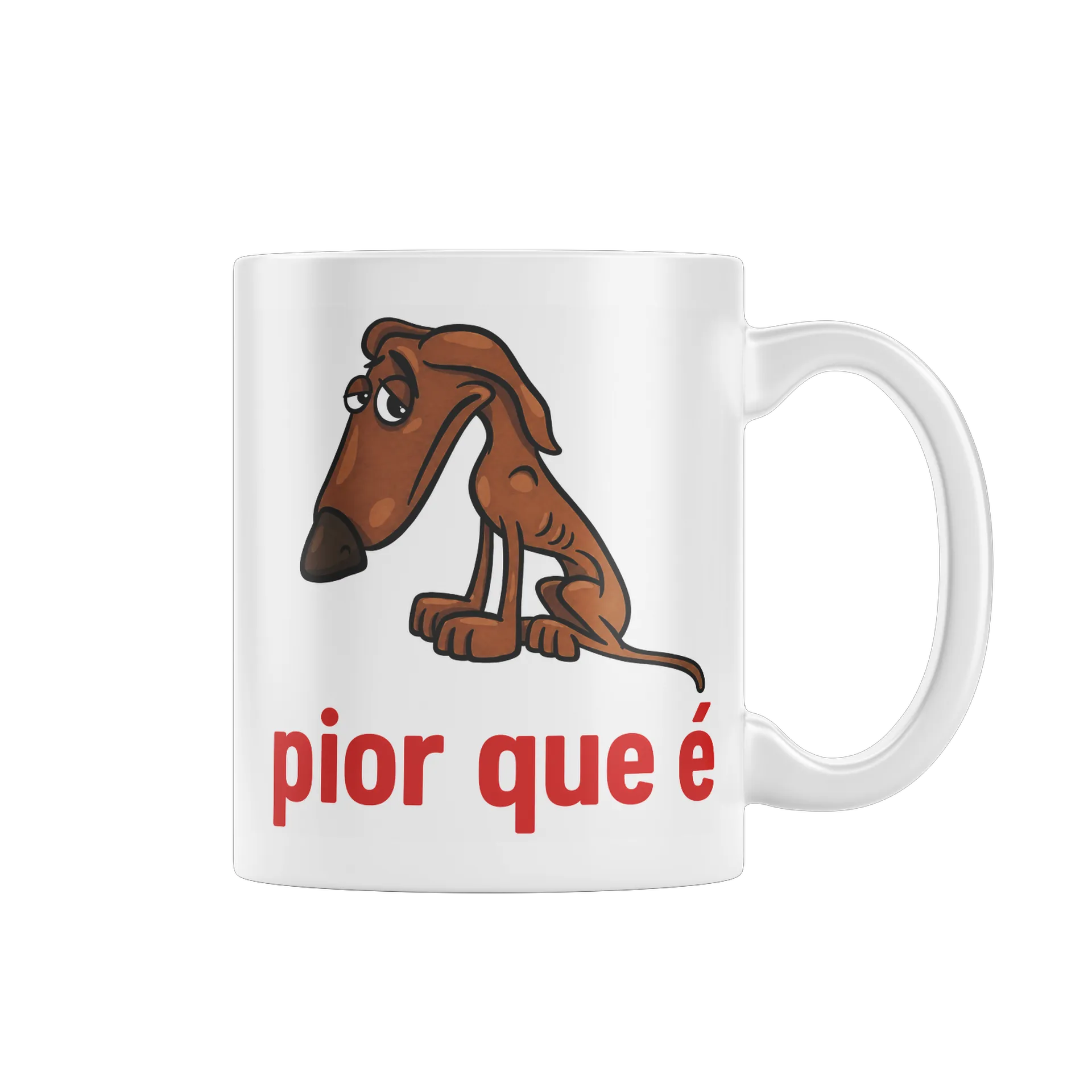 Caneca Pior que É - Imagem 1