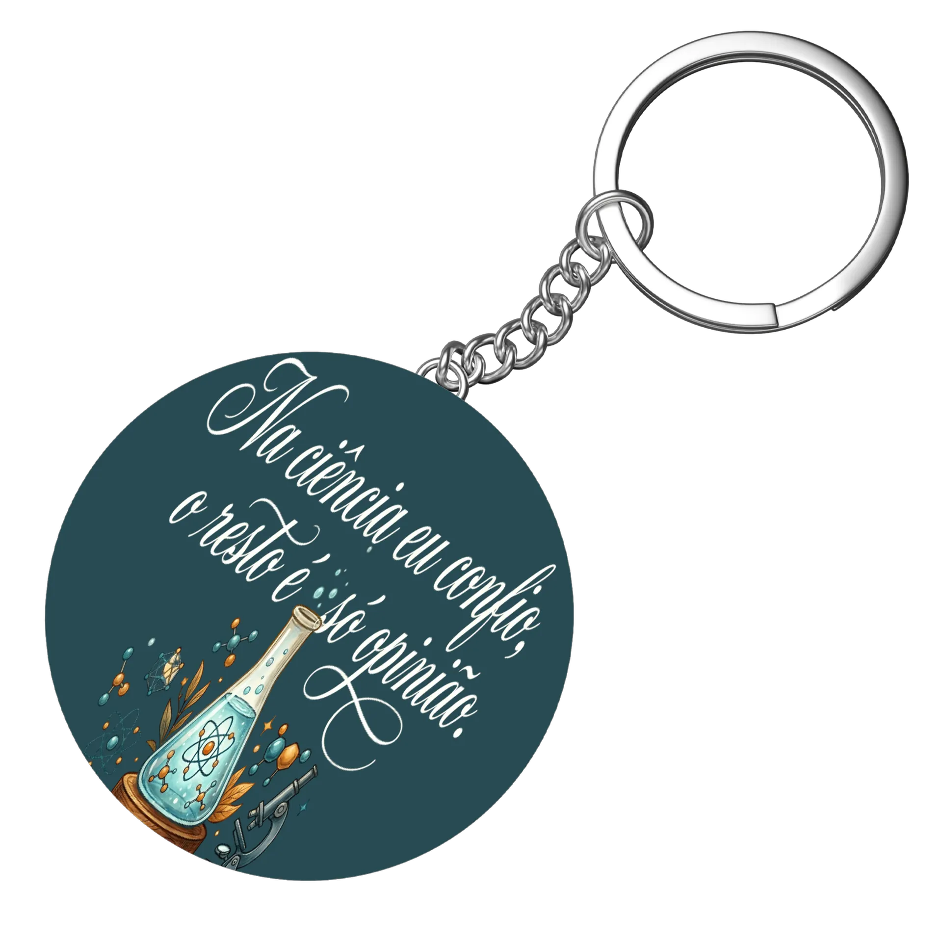 Chaveiro personalizado ciencia - Imagem 4