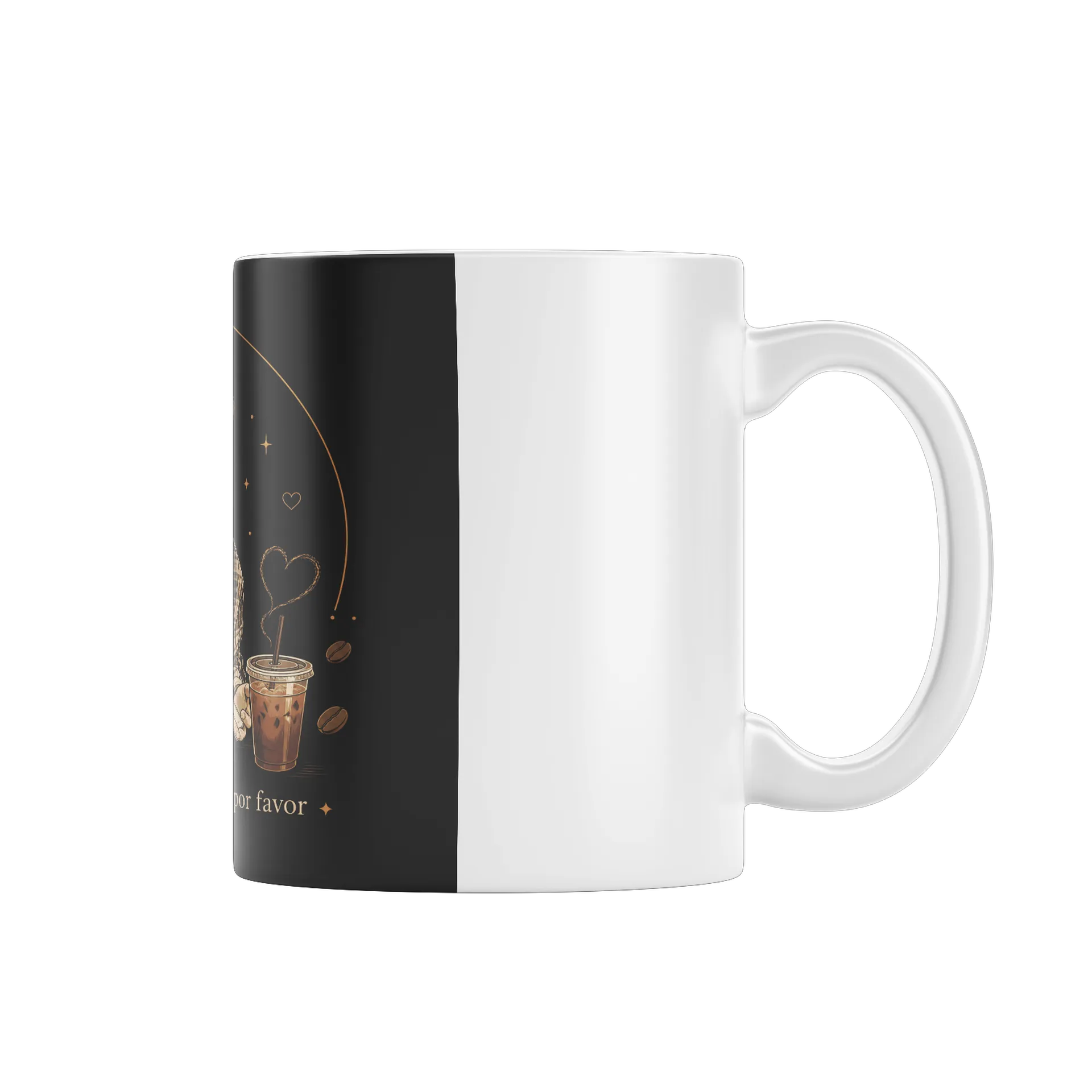Caneca personalizada Café com gela  de Nina — imagem 1 de 4