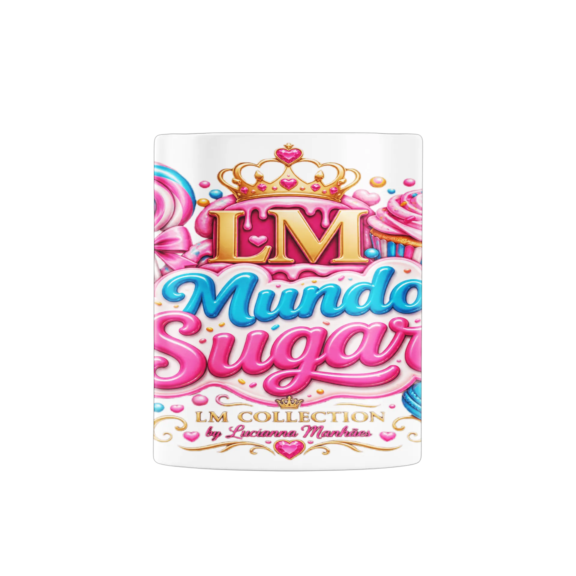 Caneca Porcelana Mundo Sugar 325ml - Imagem 3
