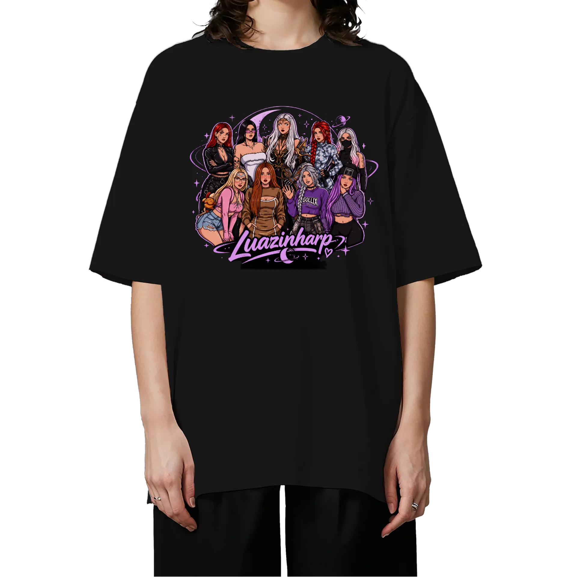 Camiseta Oversized • Personagens RP - Imagem 3