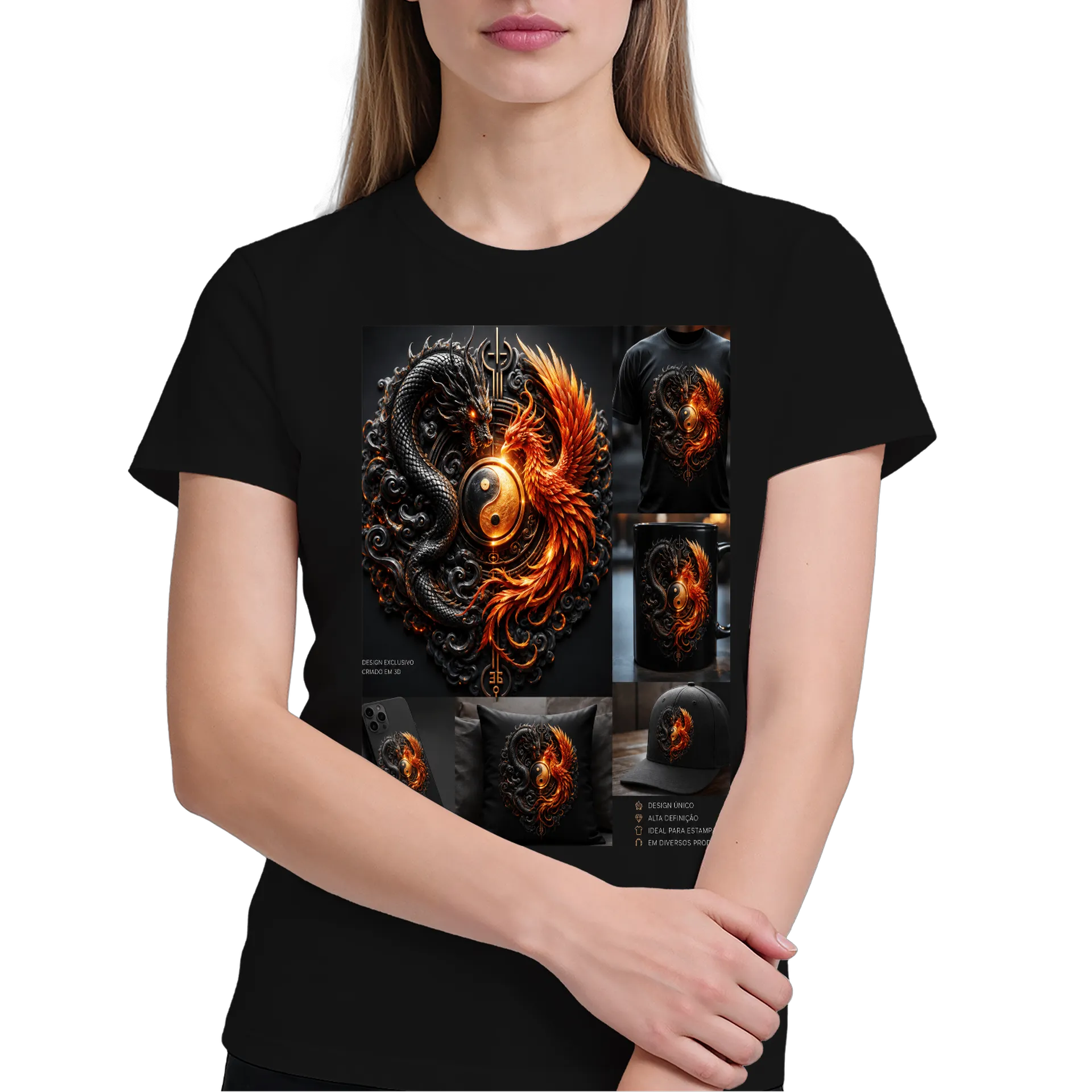 Camiseta personalizada de Deniogomes — imagem 3 de 6