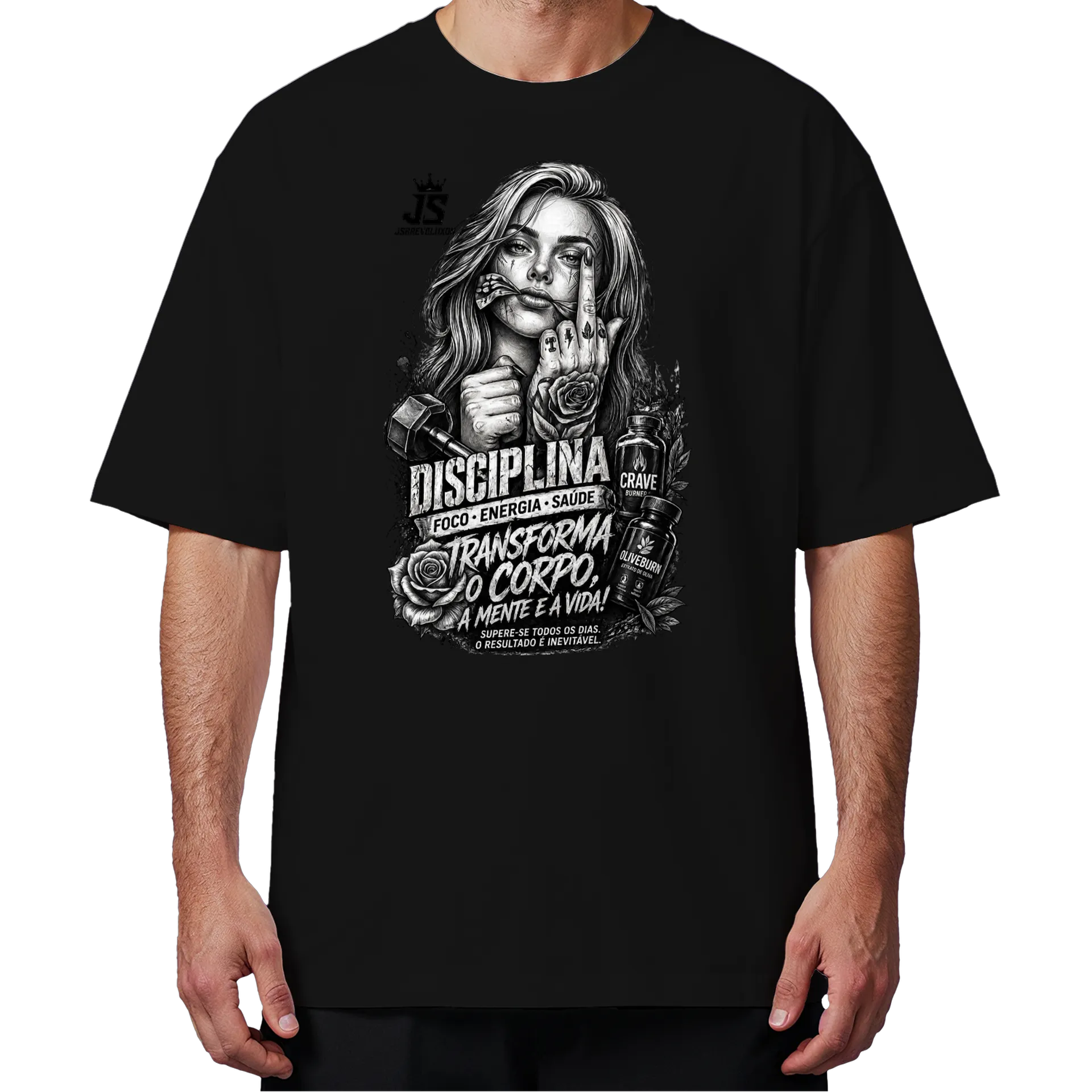 Camiseta Oversized jsbrevoluxon  - Imagem 4
