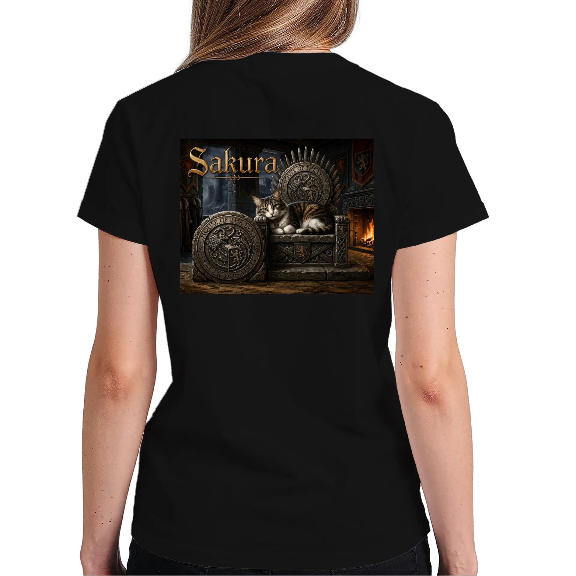 Camiseta games of felins Sakura - Imagem 6