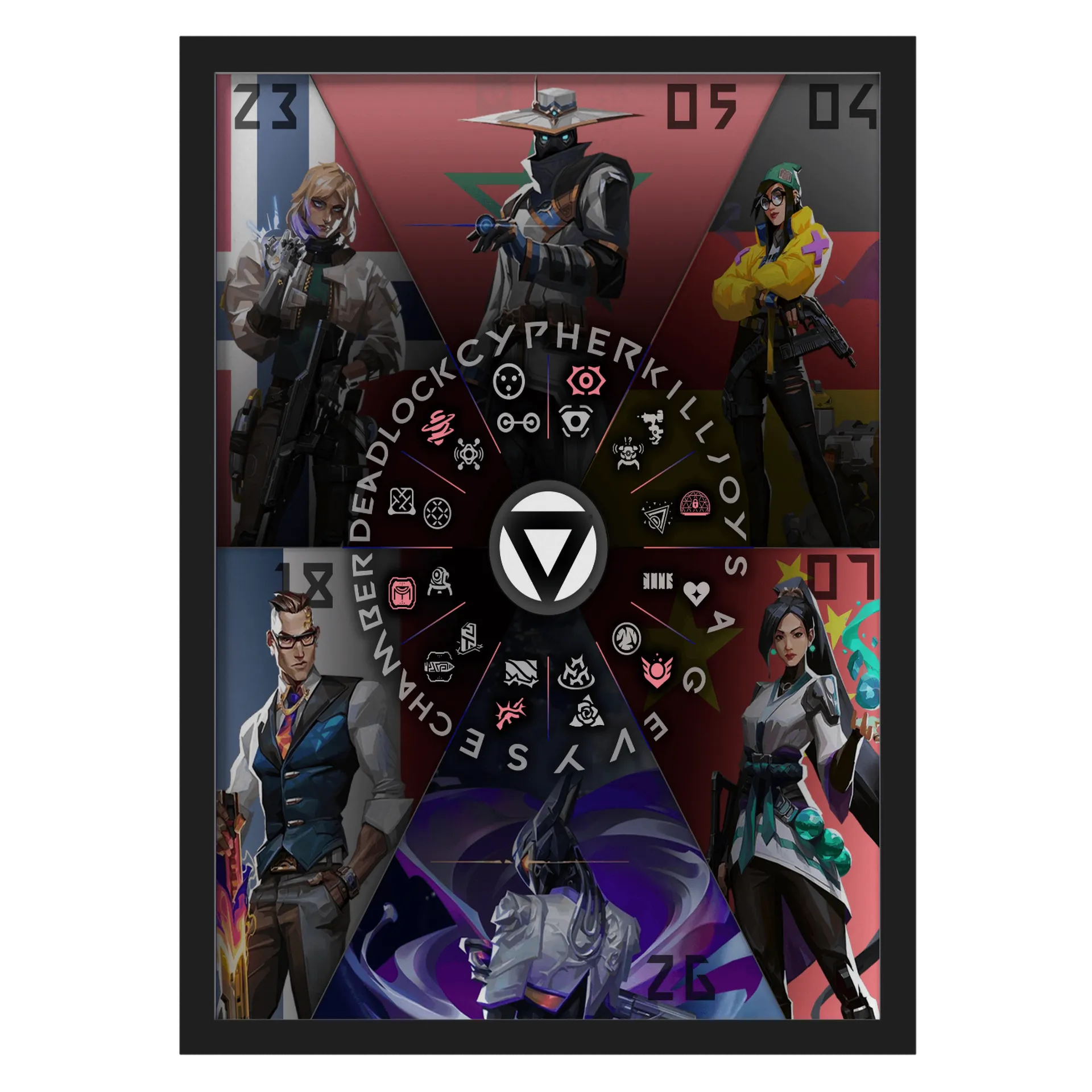 Quadro A3 personalizado Com Vidro - Imagem 1