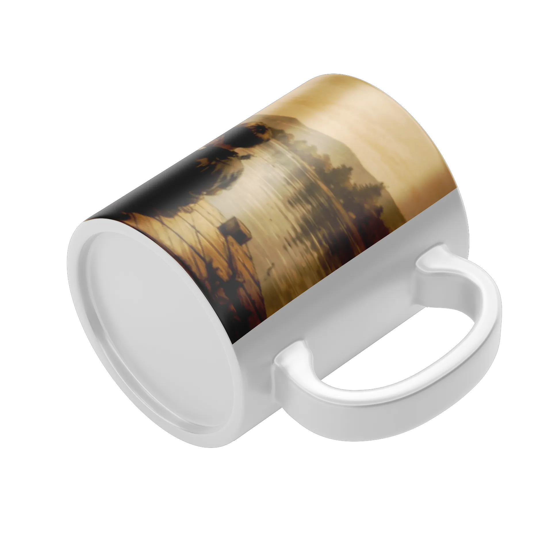 Caneca Porcelana Mensagens para Pai 325ml - Imagem 4