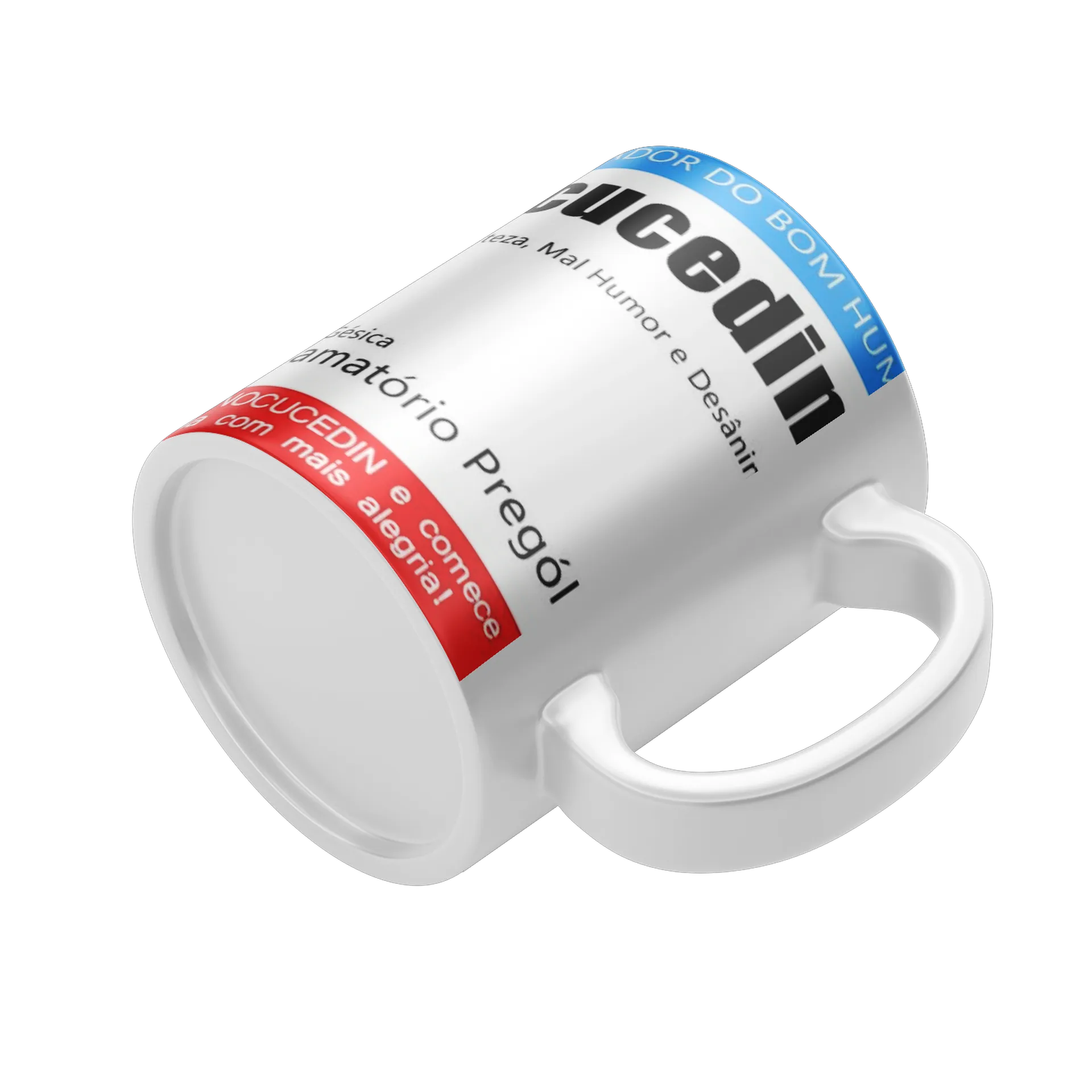 Caneca Porcelana Nocucedin 320ml - Imagem 4