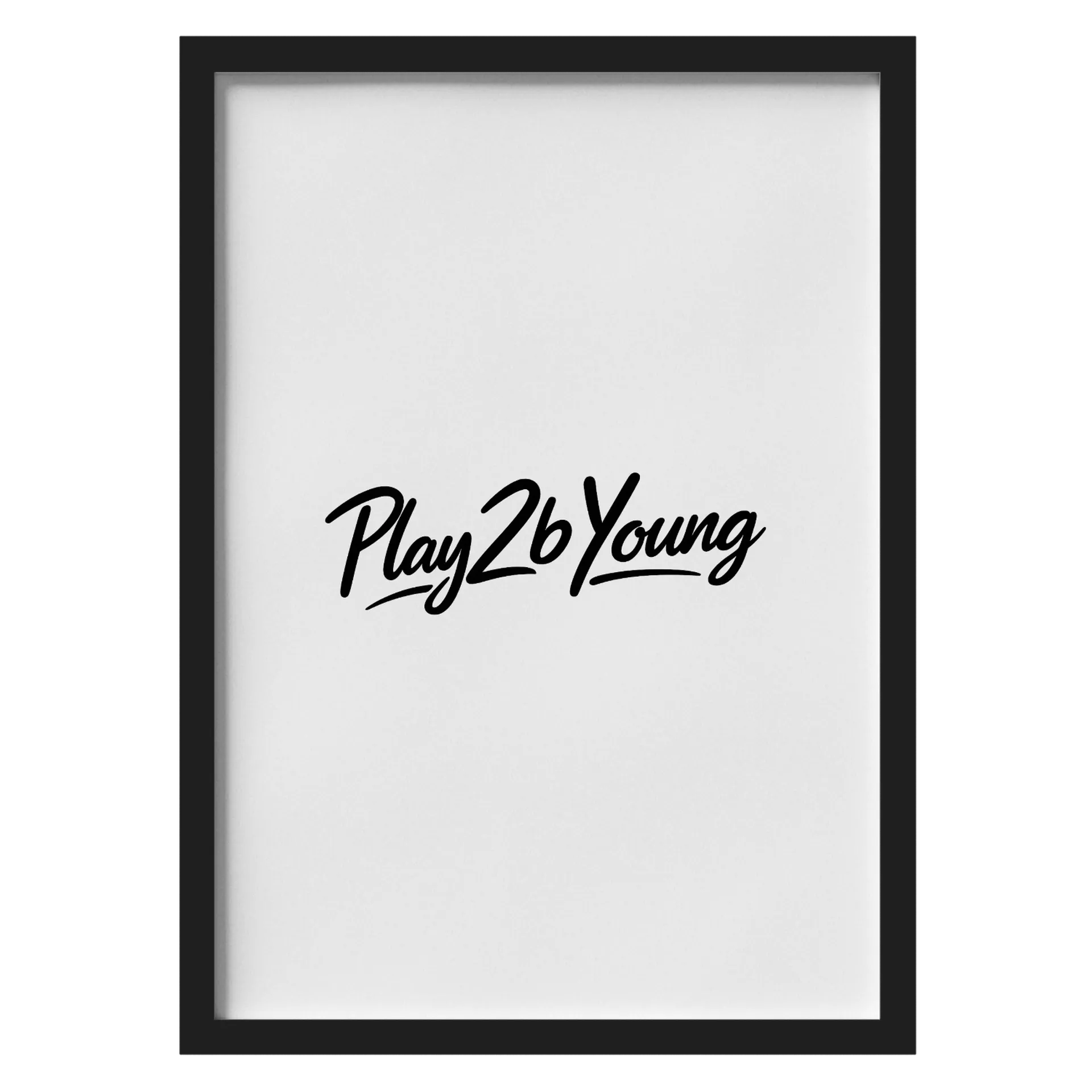 Quadro A3 personalizado Com Vidro de Play2bYoung — imagem 1 de 3