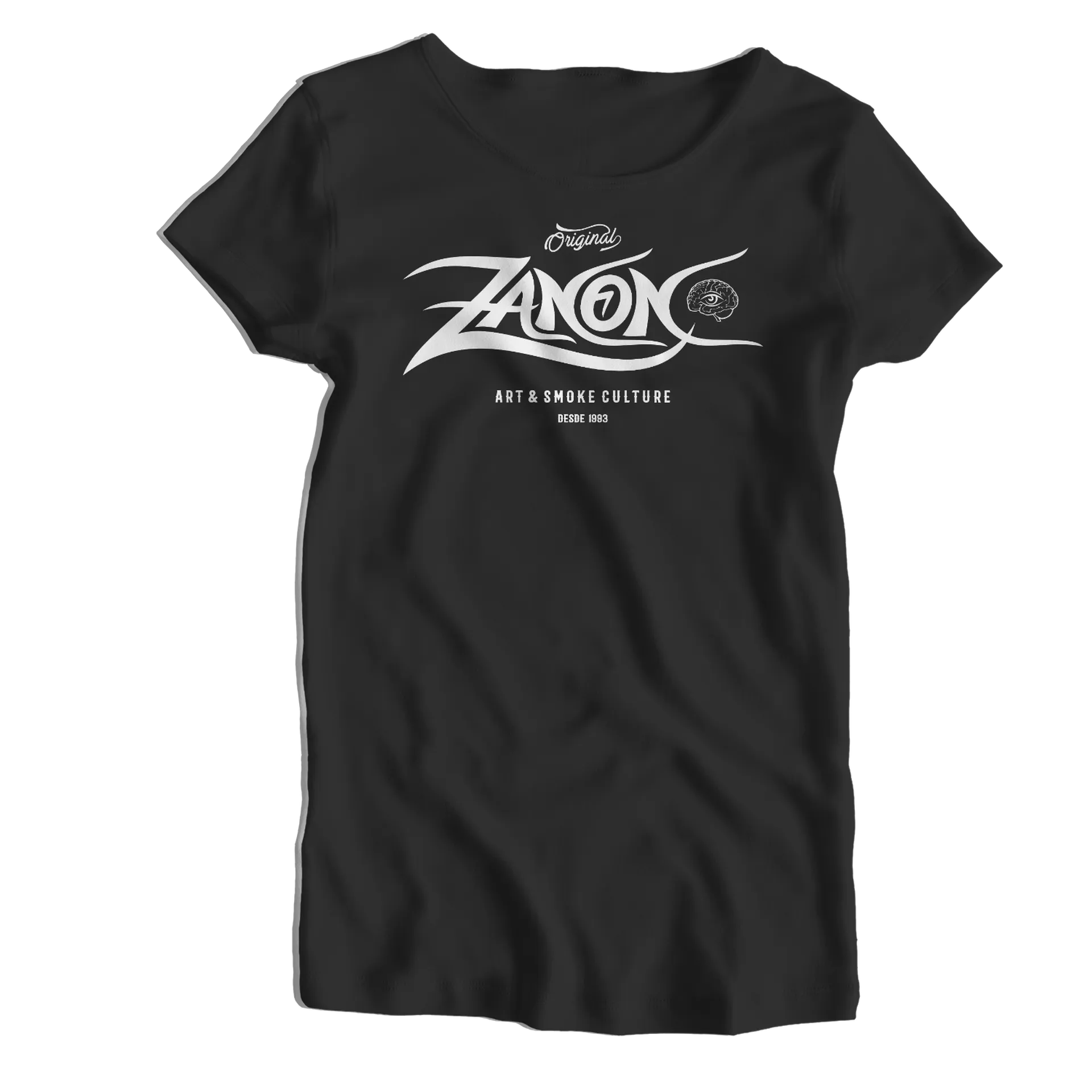 Camiseta Babylook Zanon Bombing Black 100% Algodão - Imagem 1