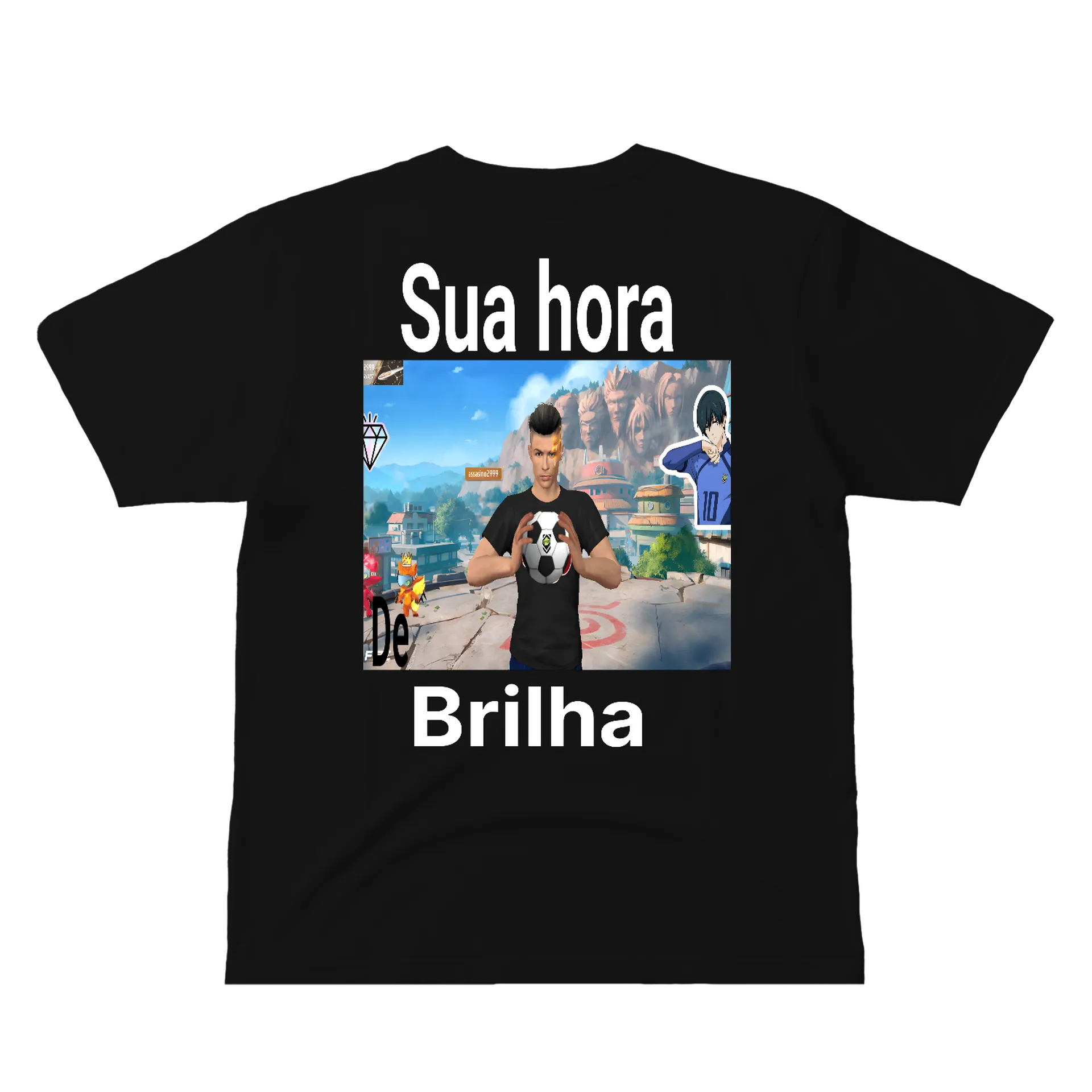 Camiseta Capitão Spider Gamer Ao Vivo 100% Algodão - Imagem 3