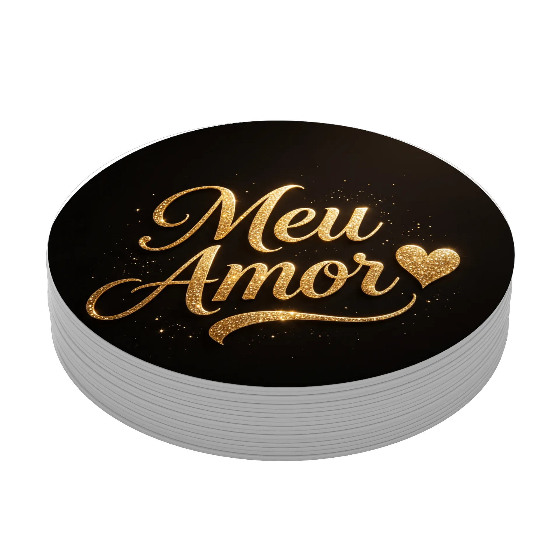 Porta-copo Meu Amor MDF - Imagem 3
