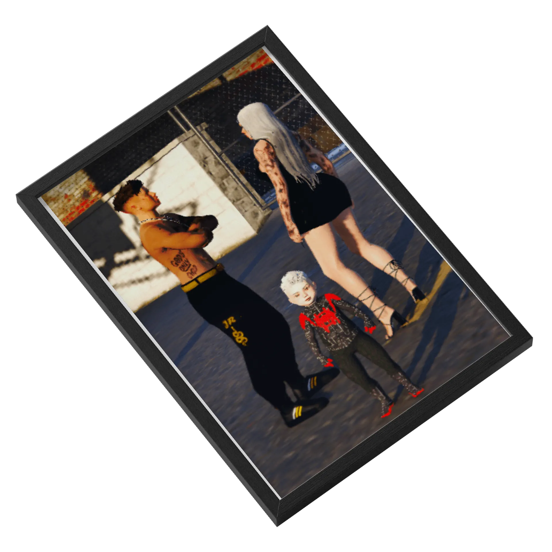 Quadro A3 RAVI PAI E MAE - Imagem 2