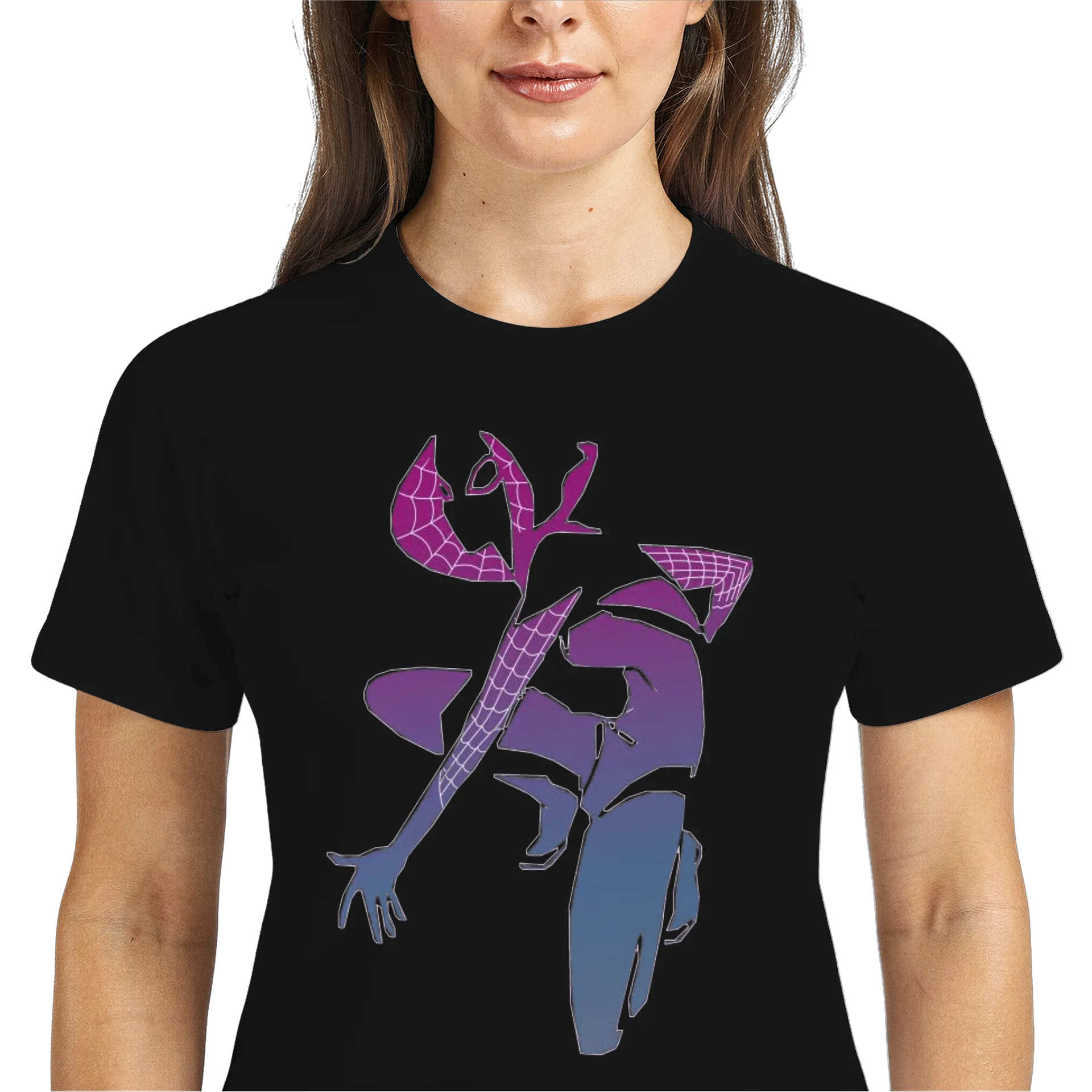 Camiseta Dry Fit Homem-Aranha Estampa Colorida 100% Algodão - Imagem 3