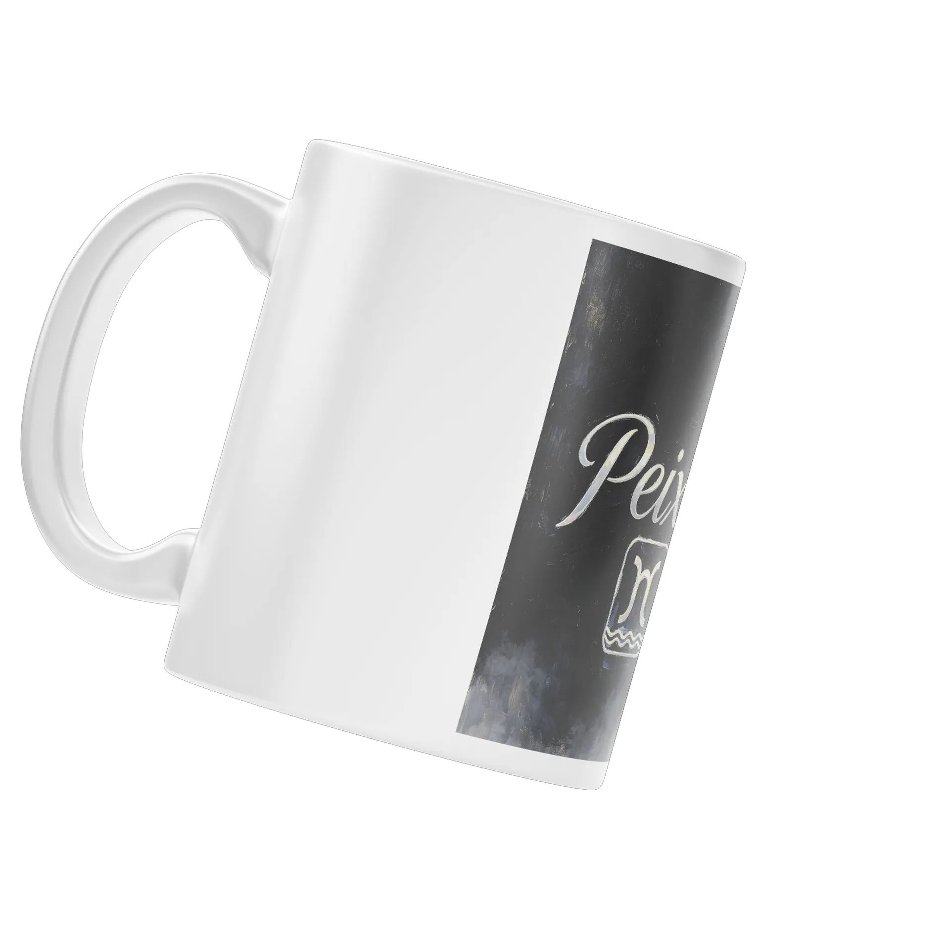 Caneca peixes Signo Estampa Pintura 325ml - Imagem 4
