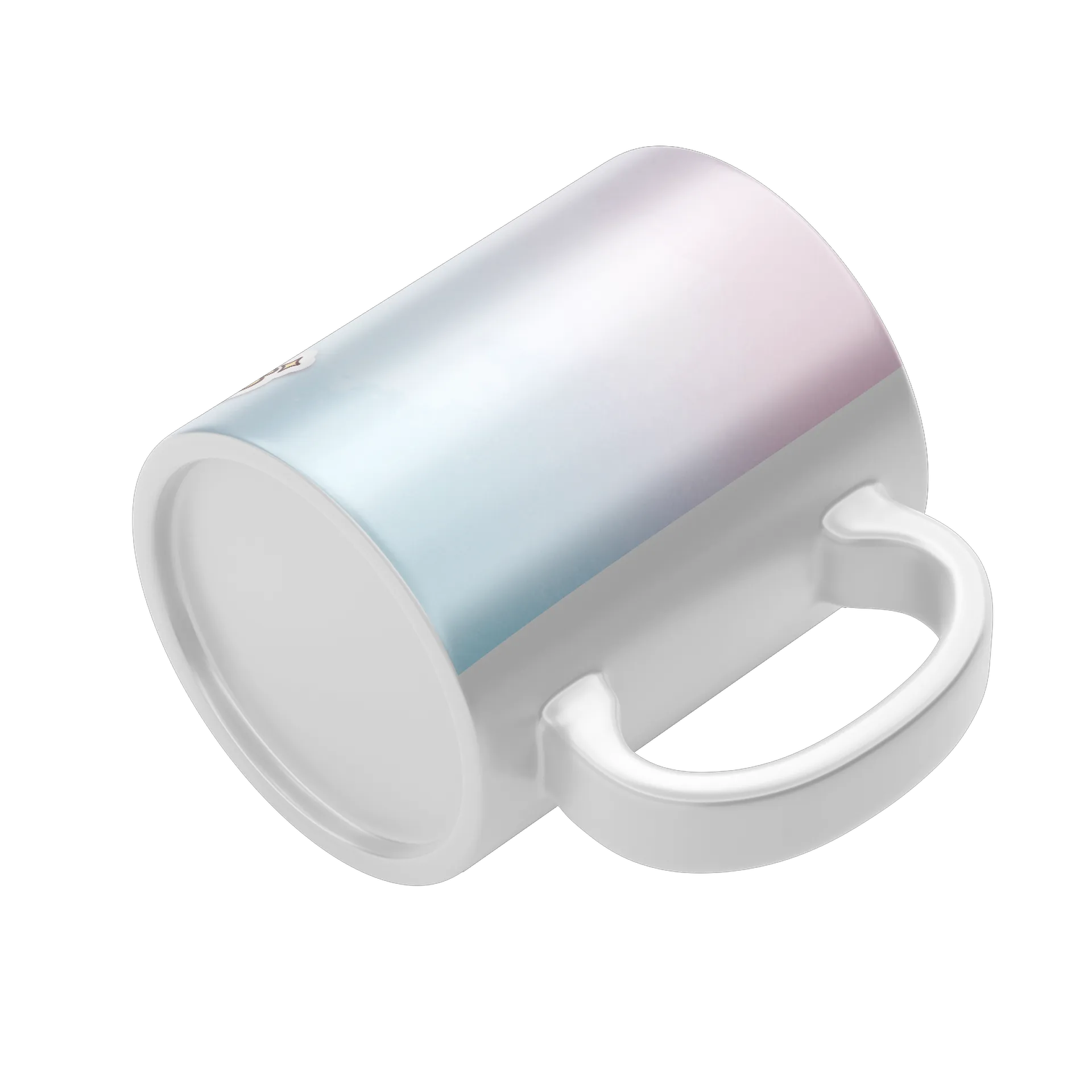 Caneca Menina Cartoon com Flores e Logo Naychronstreamers - Imagem 4