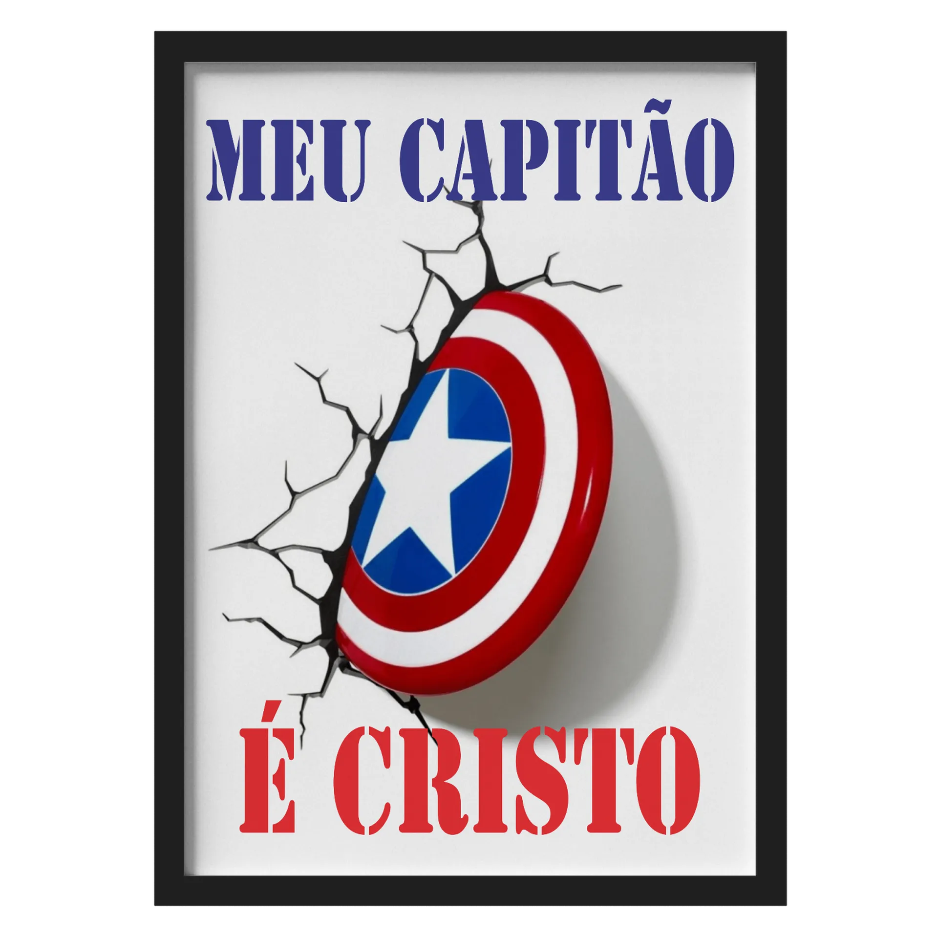 Quadro A3 personalizado Com Vidro de psbwellington — imagem 1 de 3