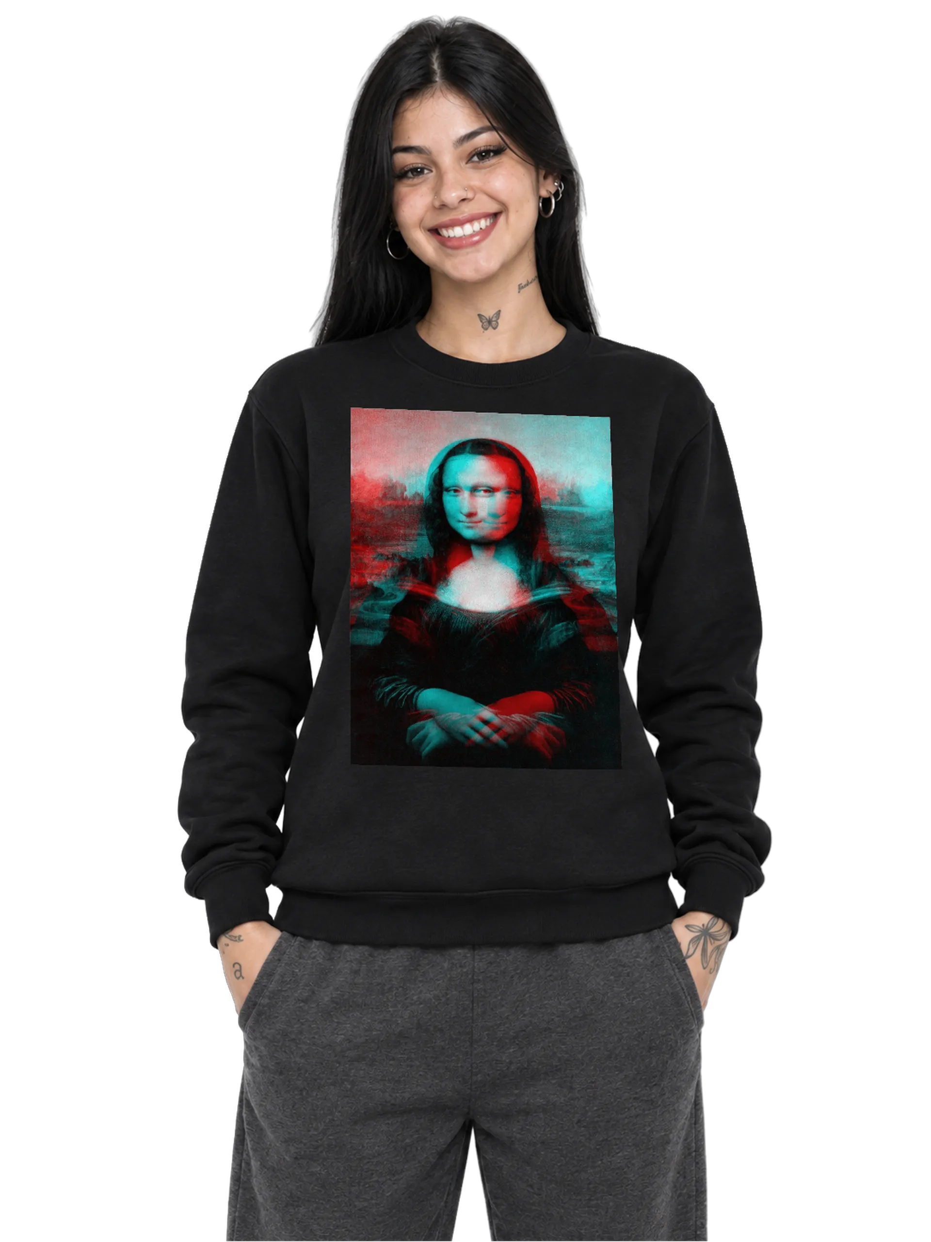 Suéter Moletom Mona Lisa  de Frère Streetwear — imagem 1 de 6