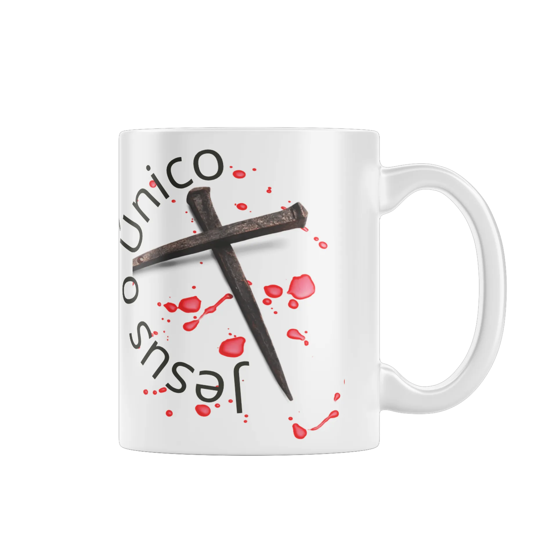 Caneca personalizada Jesus o Único - Imagem 1