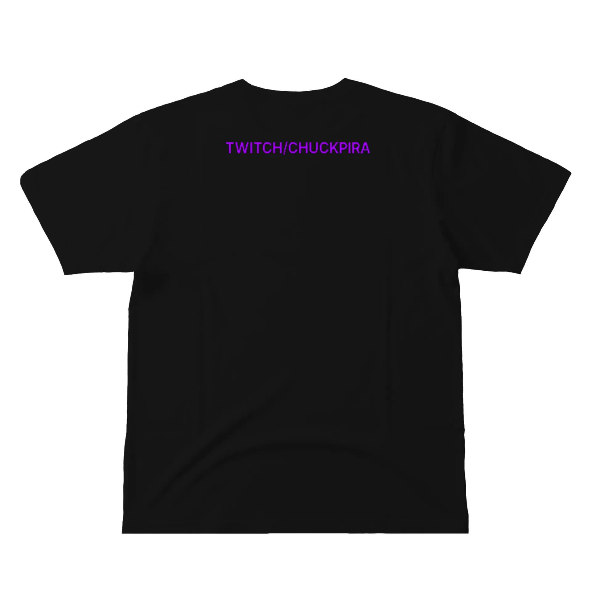 Camiseta Personalizada Fralda 100% Algodão Preto de chuckpira