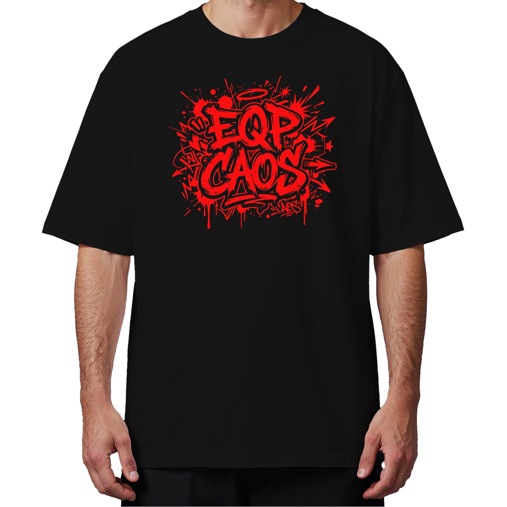 EQP CAOS - Camiseta Oversized - Imagem 4