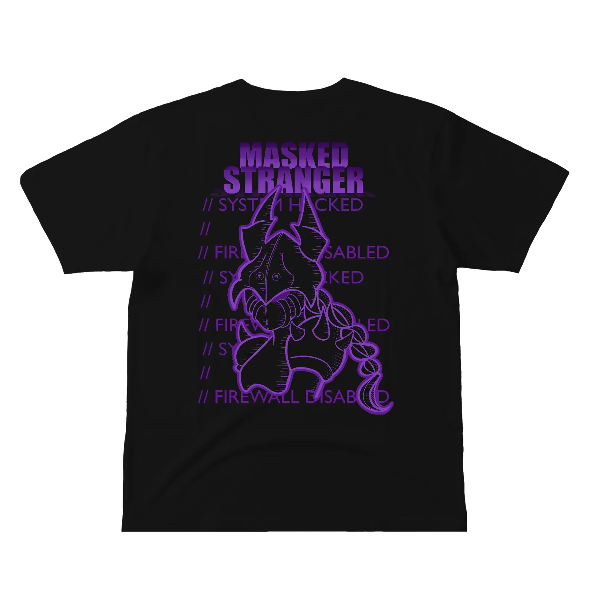 Camiseta Masked Stranger Grounded 2 - Imagem 3