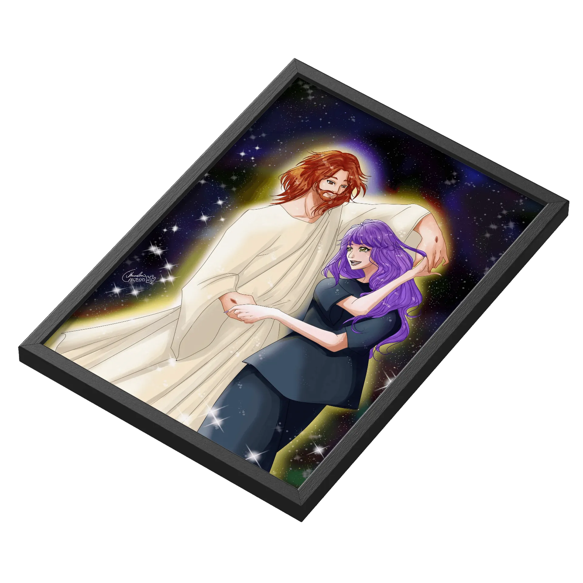 Quadro Dance comigo Jesus de Esther — imagem 3 de 3