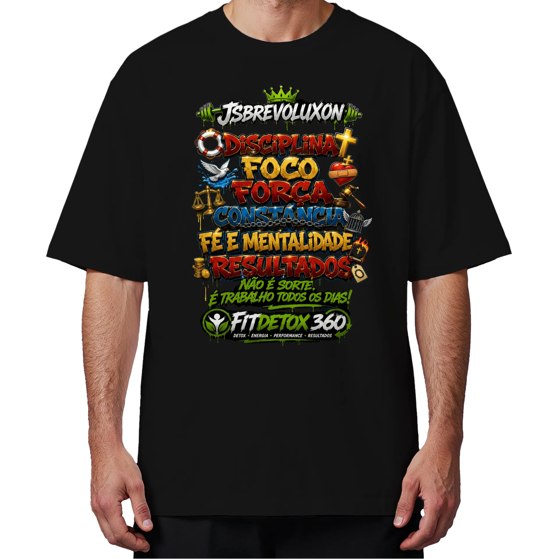 Camiseta Oversized JSB Prime Fit - Imagem 4