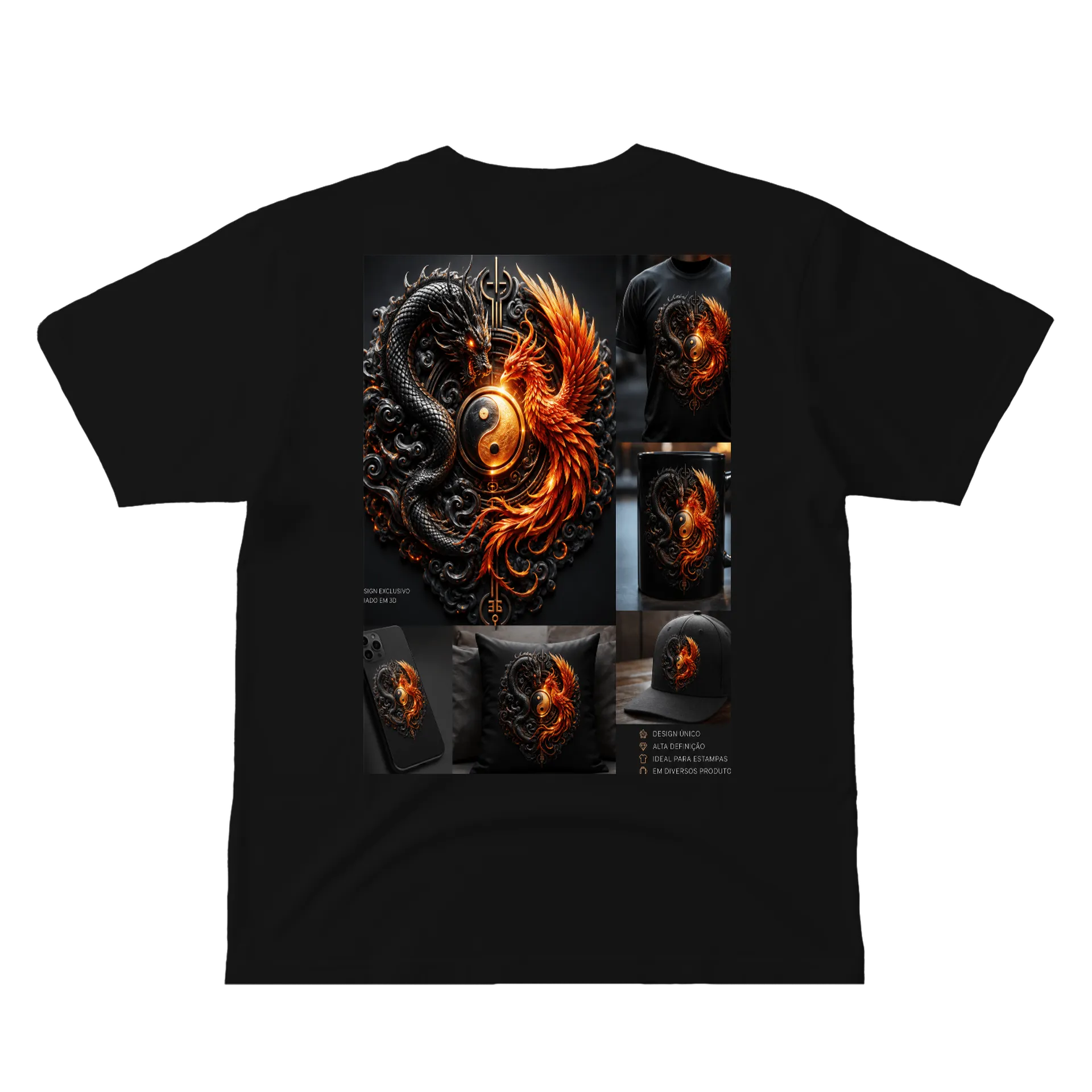 Camiseta personalizada de Deniogomes — imagem 2 de 6
