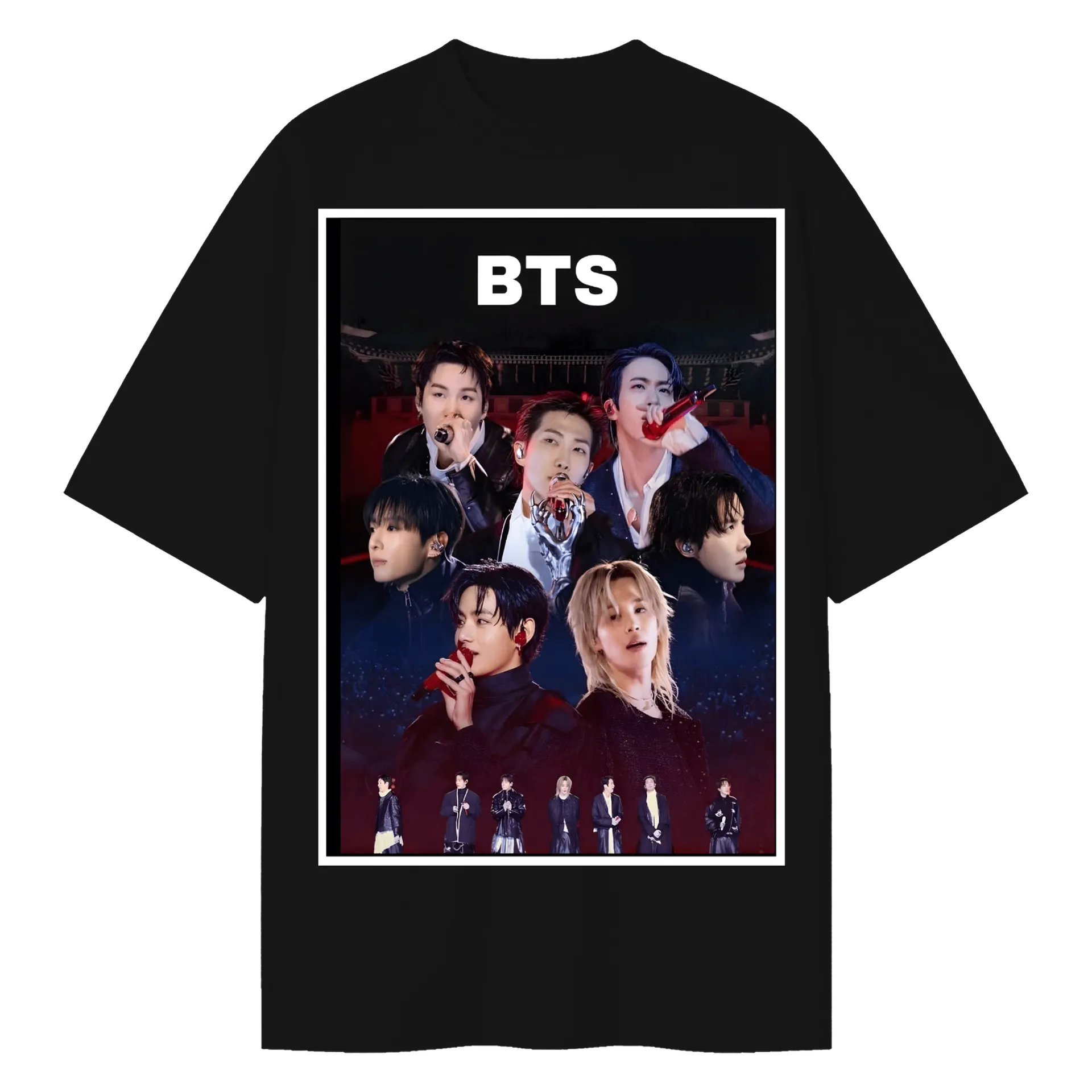 Camiseta Oversized BTS - Imagem 1