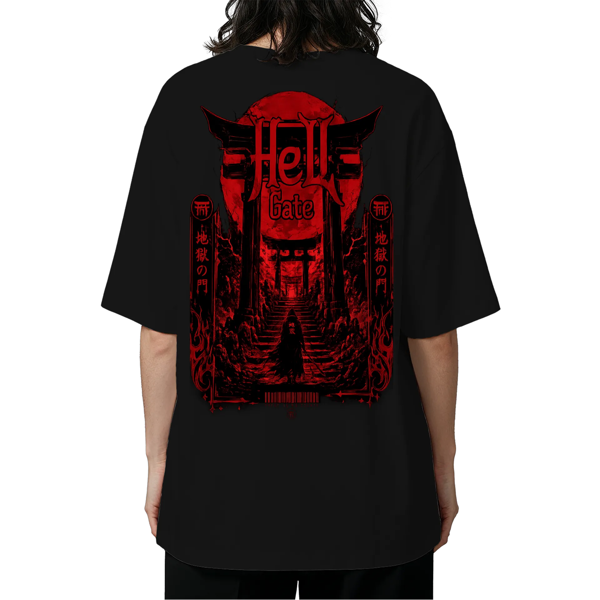 Camiseta Hell Gate 6x Oversized - Imagem 5