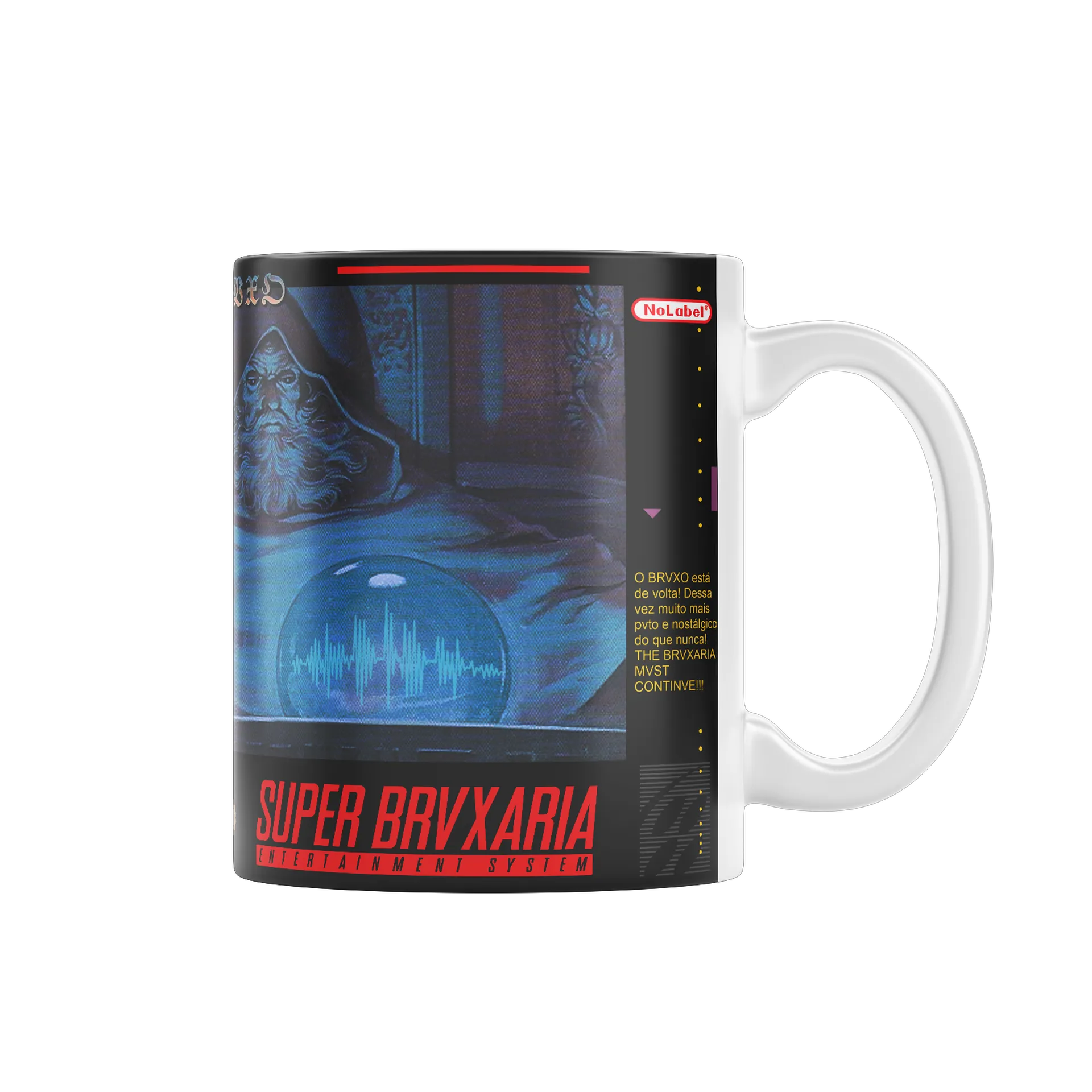 CANECA SUPER BRVXARIA ENTERTAINMENT SYSTEM de BRVXO — imagem 1 de 4