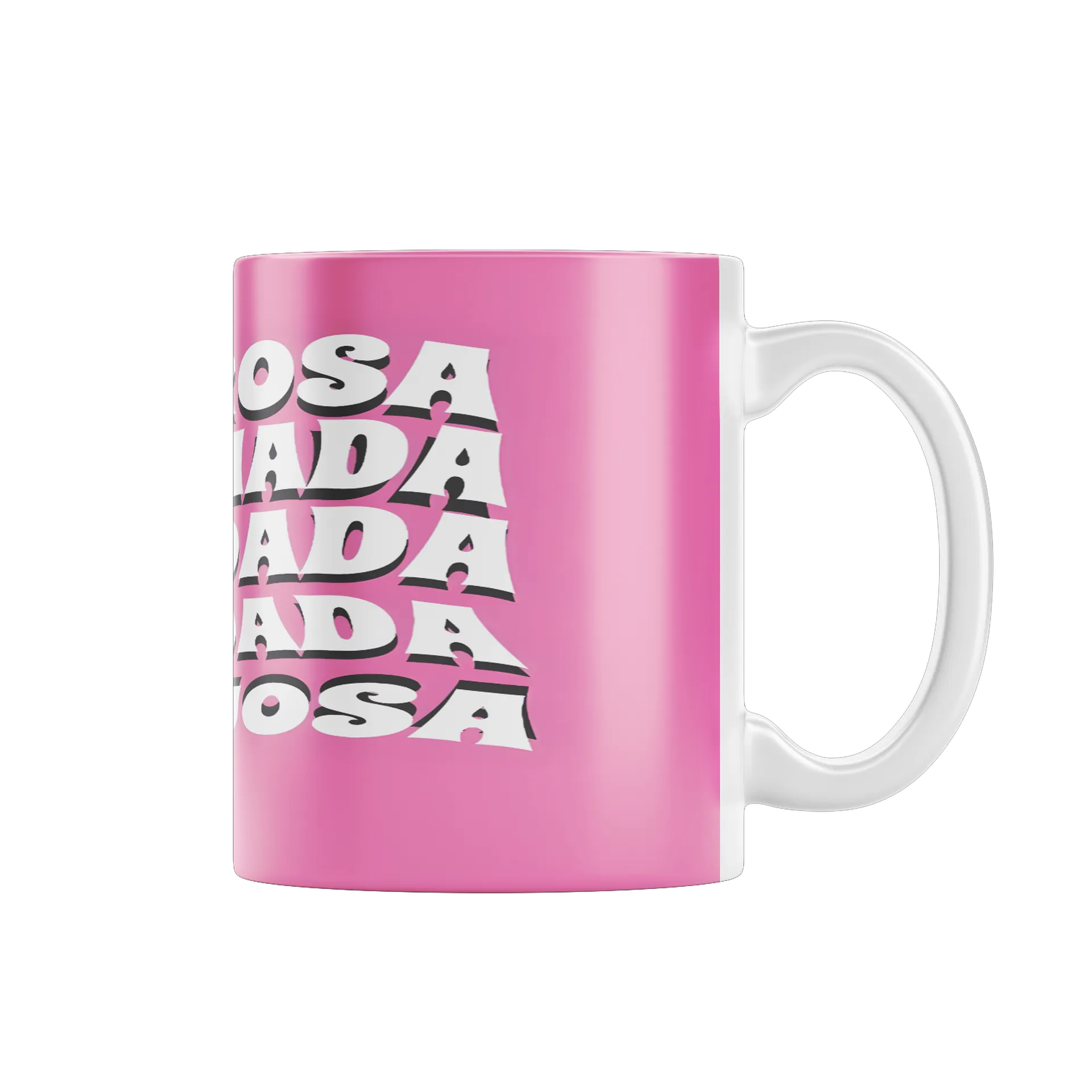 Caneca Estampa Tipográfica 'Generosa Agradecida Guardada - Imagem 1