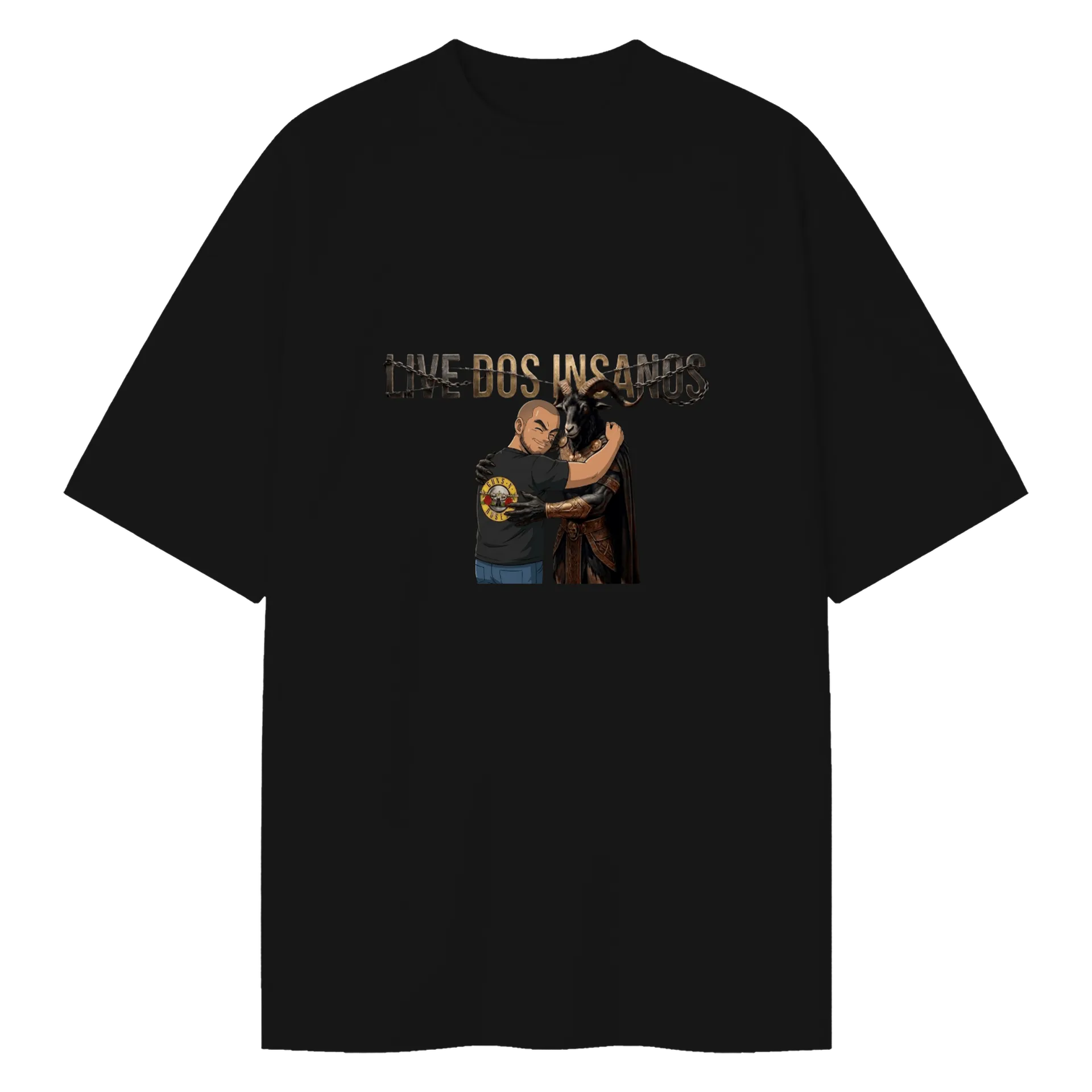Camiseta Oversized insano - Imagem 1