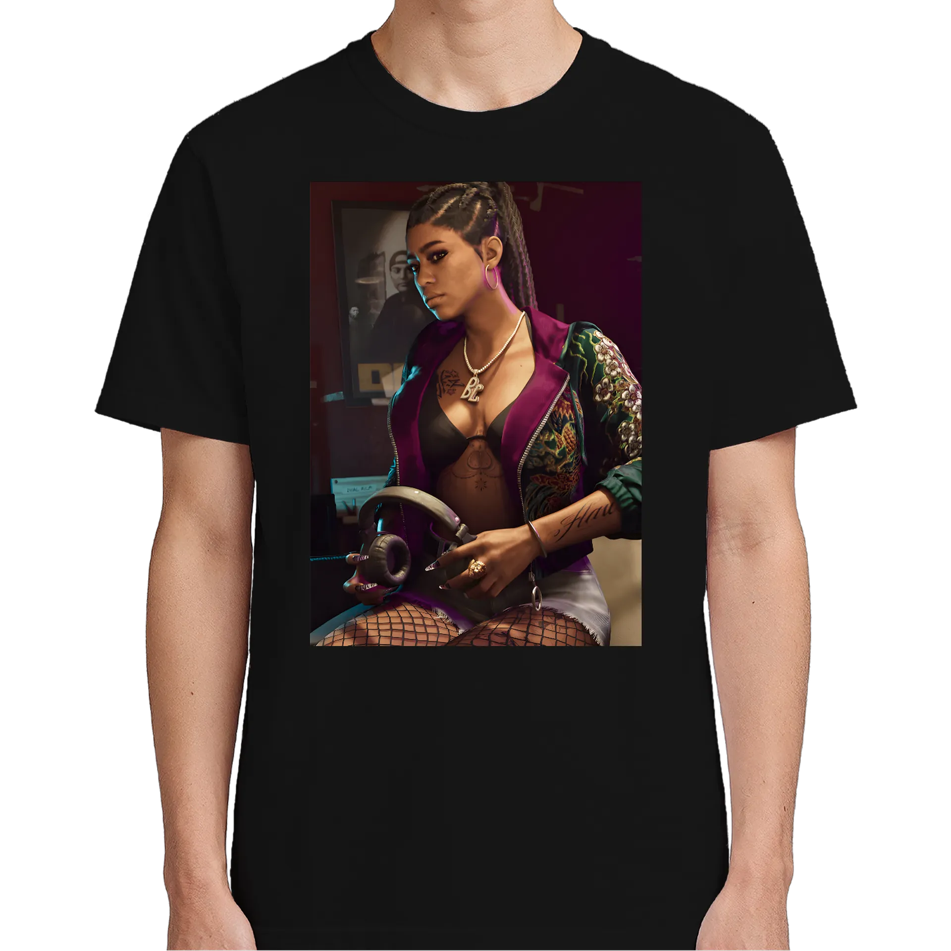 Camiseta personalizada da Lucia (GTA VI) de VINNY KBULOSO OFICIAL — imagem 4 de 6