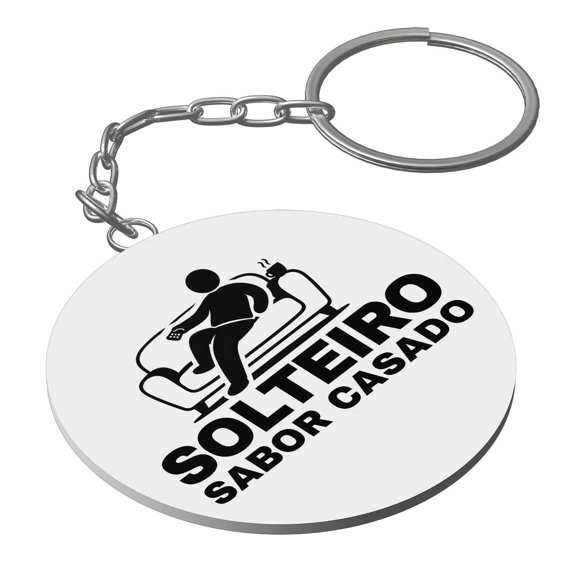 Chaveiro Solteiro Sabor Casado - Imagem 1