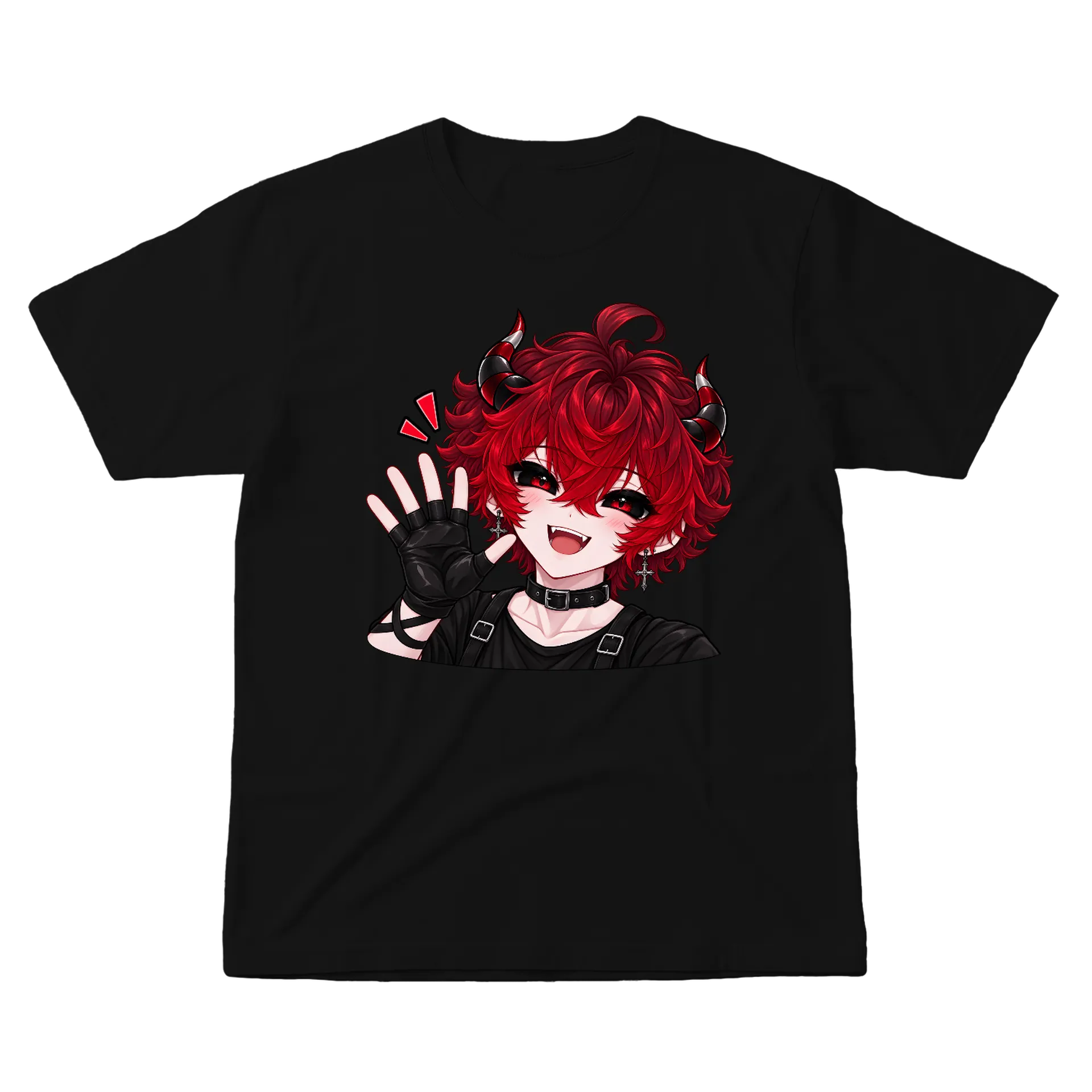 Camiseta Liebe Akuma Alegre de Liebe Akuma — imagem 1 de 6
