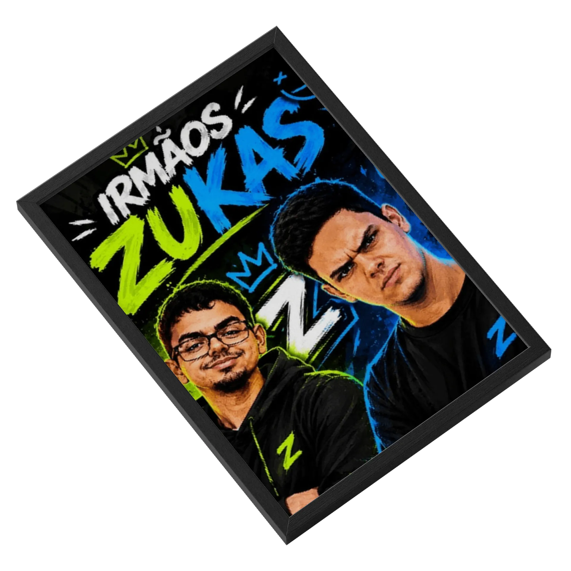 Quadro Zukas Estampa Neon A3 de zuka — imagem 2 de 3