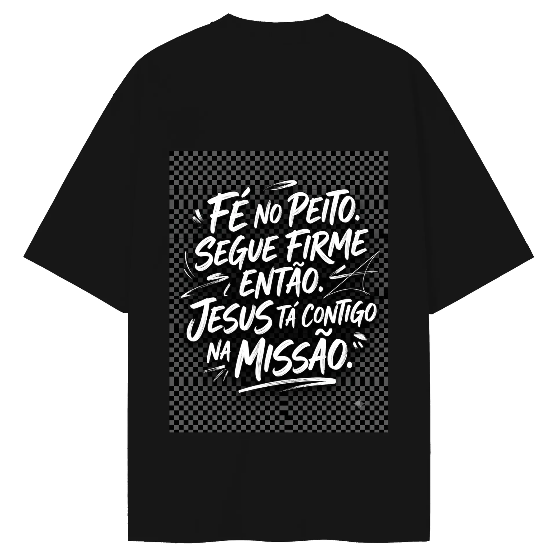 Camiseta Oversized - o céu tá trabalhando - Imagem 2